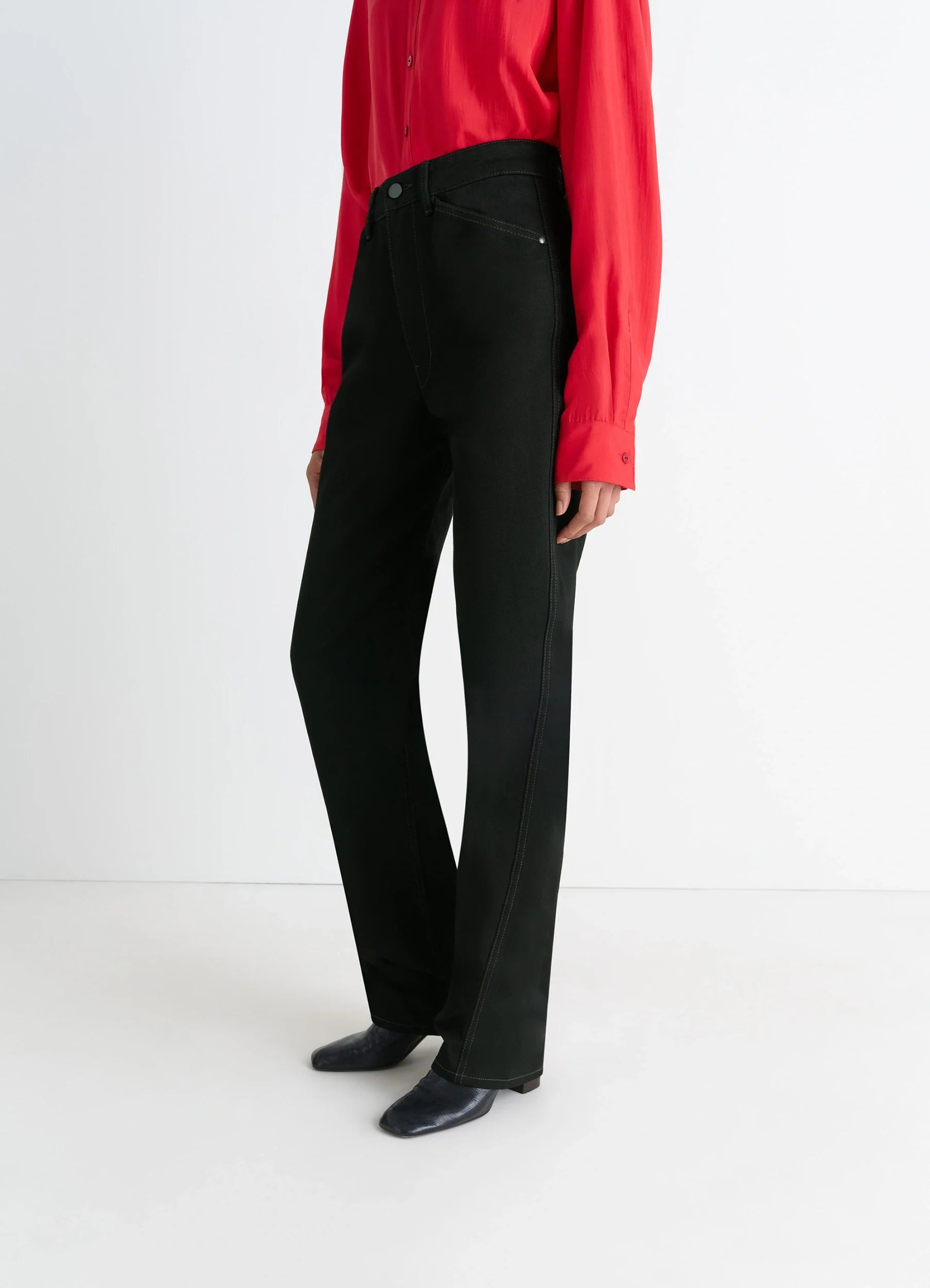 FIVE POCKETS TWISTED PANTS - 5