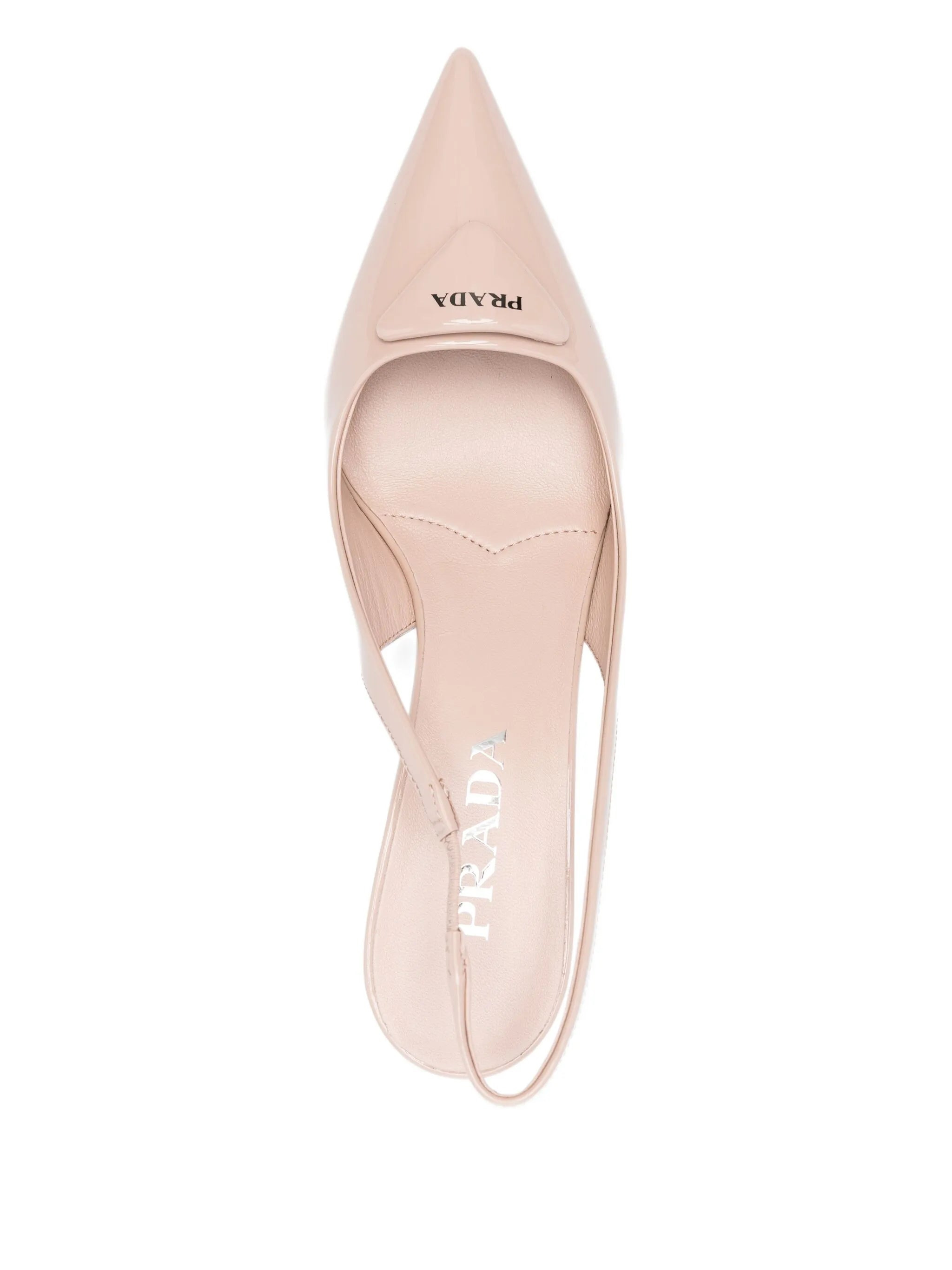 Prada 80mm Slingback Pointed-toe Pumps - 4