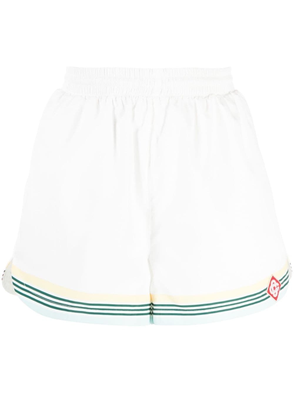 monogram track shorts - 1