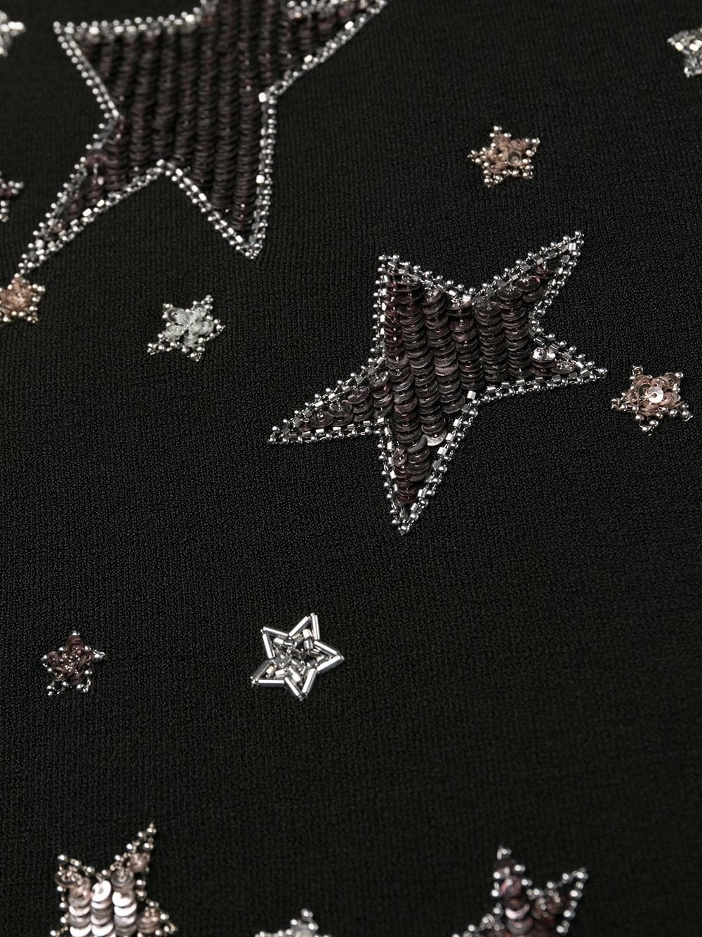 star-embroidered dress - 6