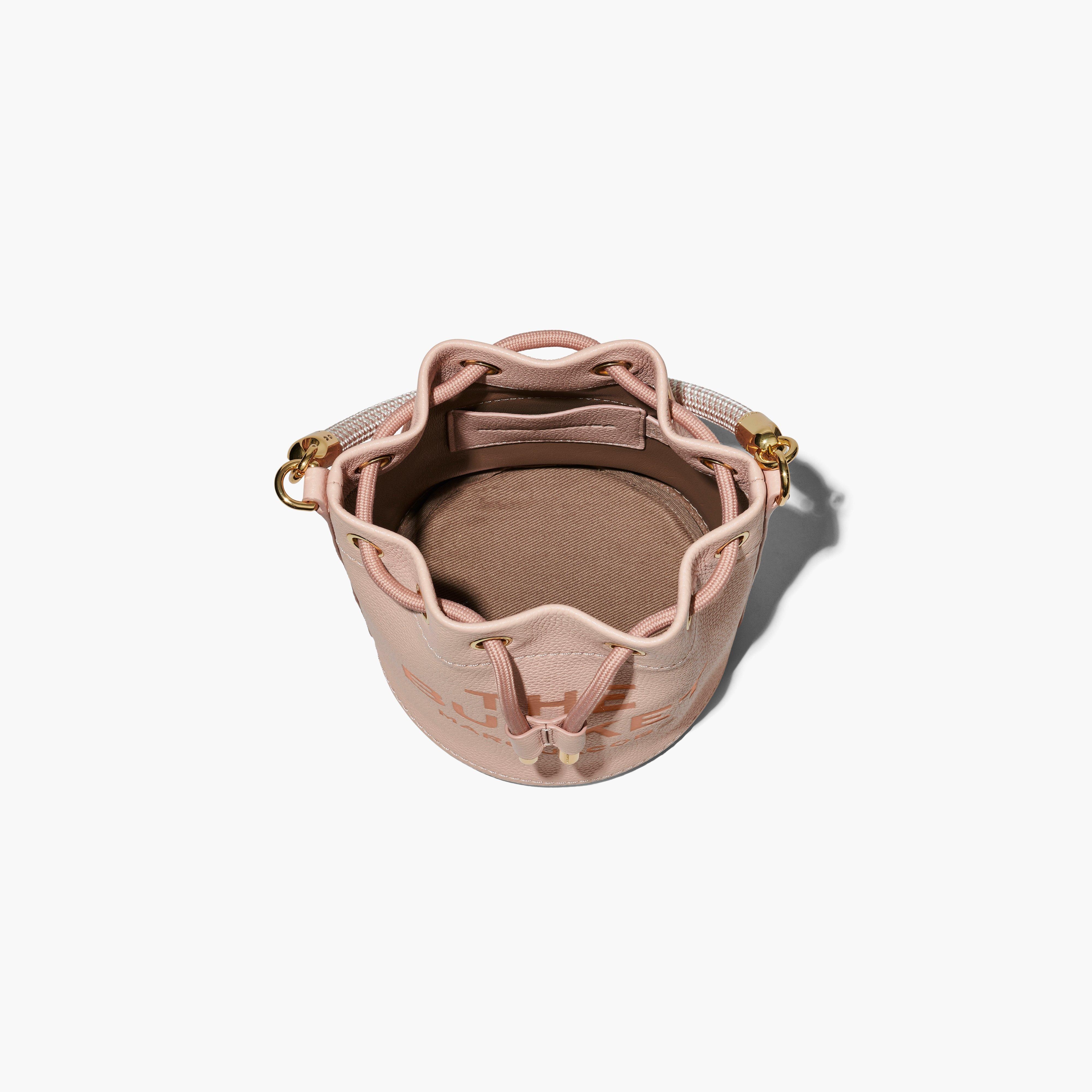 THE LEATHER BUCKET BAG - 7