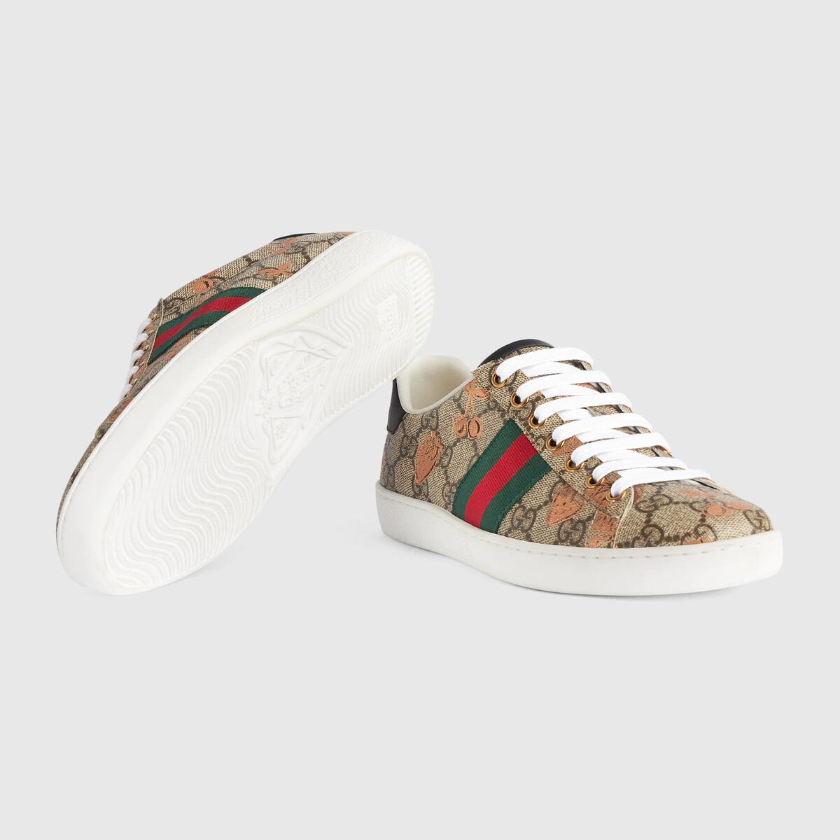 Women's berry print Ace sneaker - 5