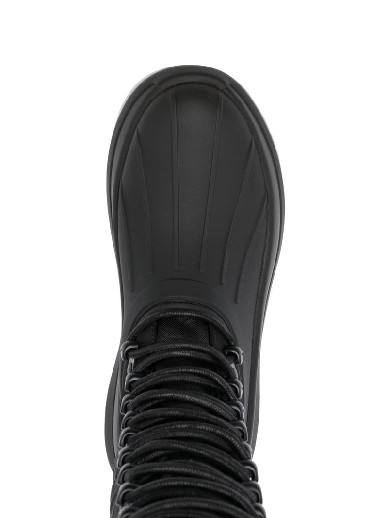 x Hunter Tall 70mm lace-up boots 4