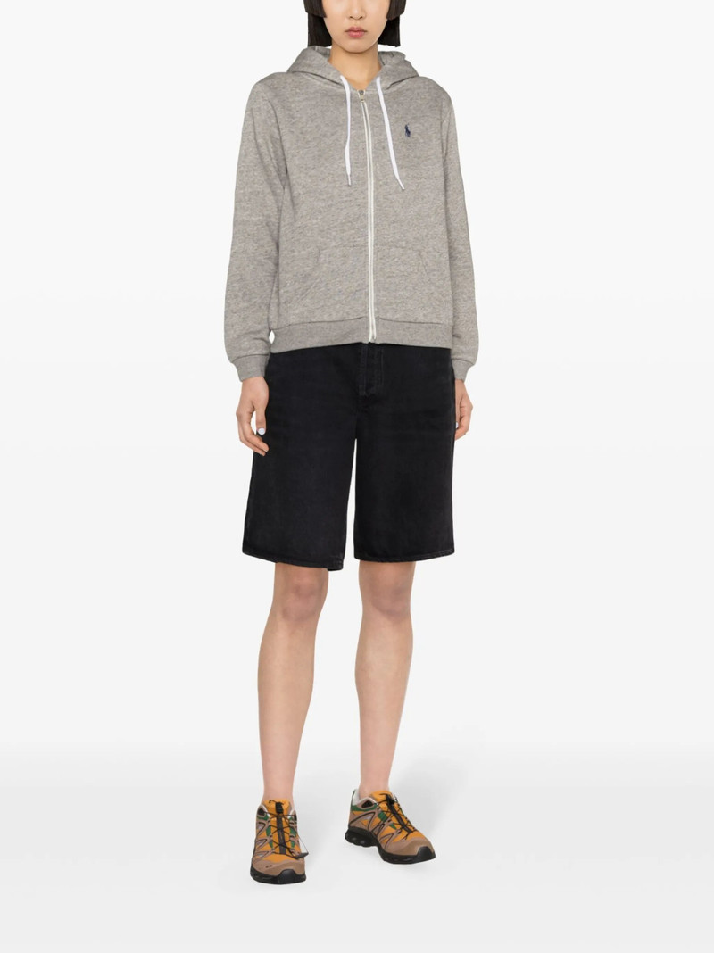 Ralph Lauren Polo Pony-embroidered Zip-up Hoodie outlook