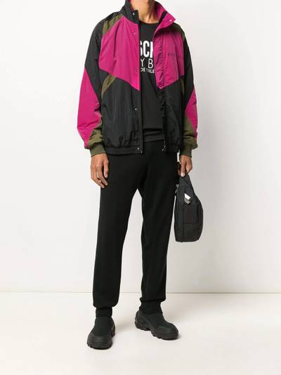 Moschino color block windbreaker outlook