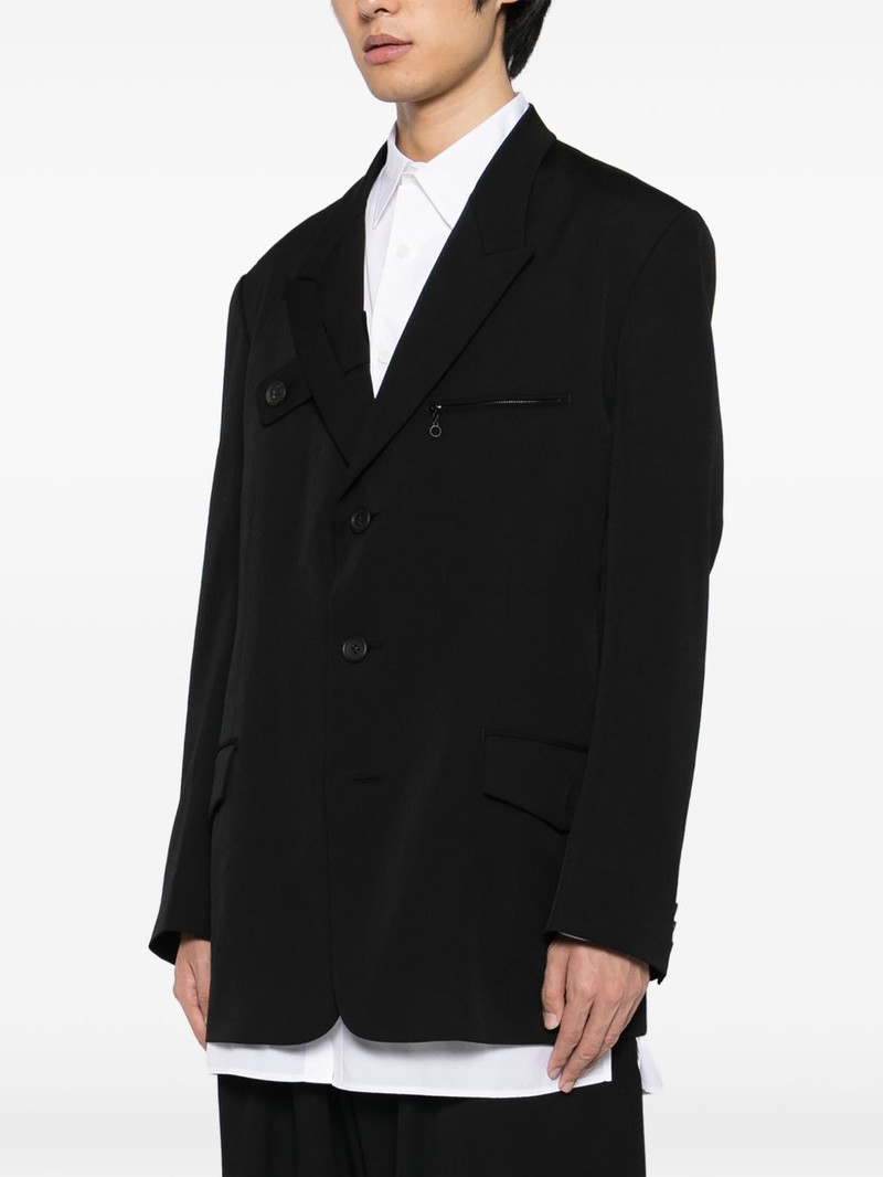wool gabardine blazer 3