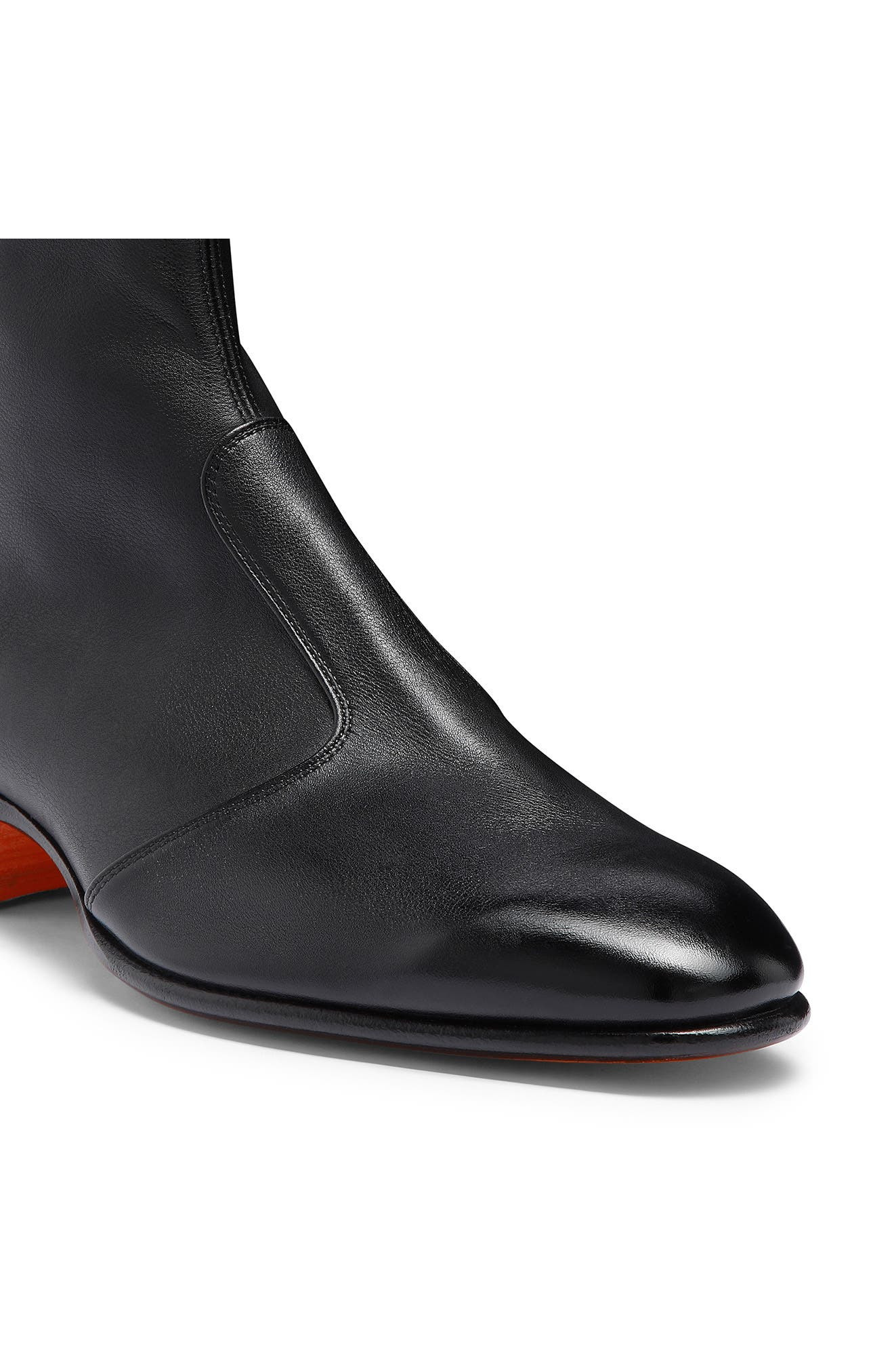 Santoni Adrian Zip-Up Boot in Black at Nordstrom - 5