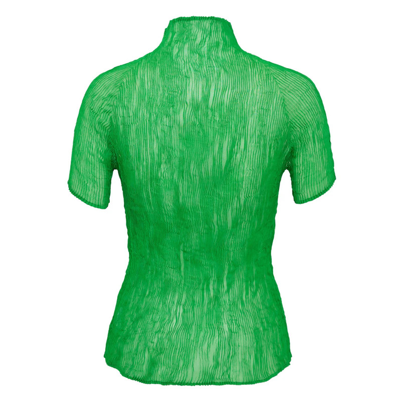 ISSEY MIYAKE Chiffon Twist Woven Top outlook