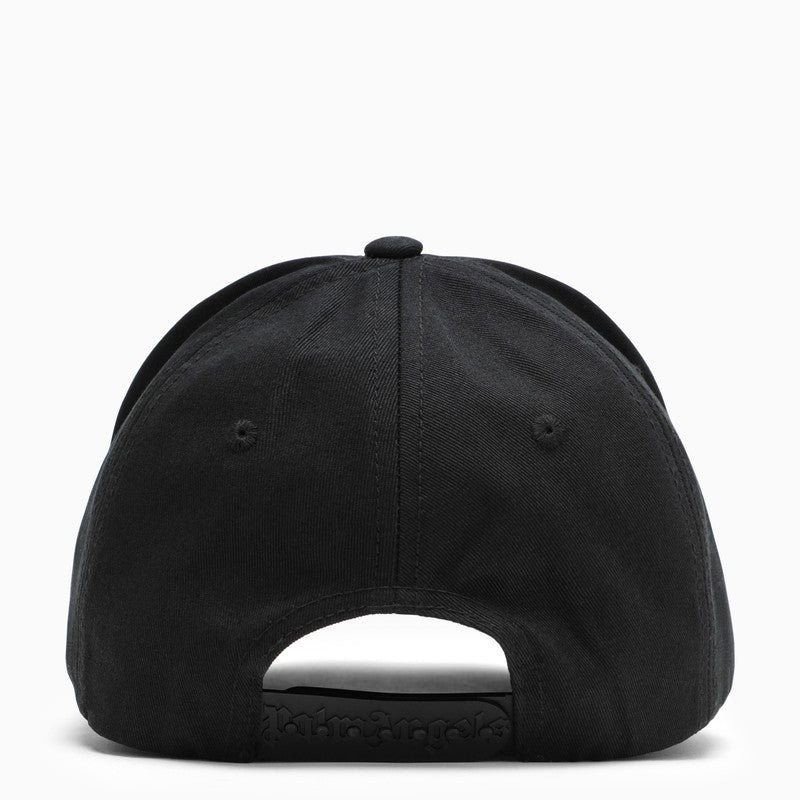 Palm Angels Black cotton Shark hat - 3