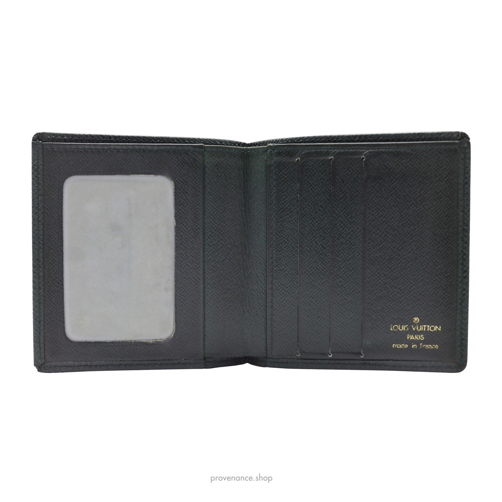 Louis Vuitton ID Bifold Wallet - Epicea Green Taiga Leather - 7
