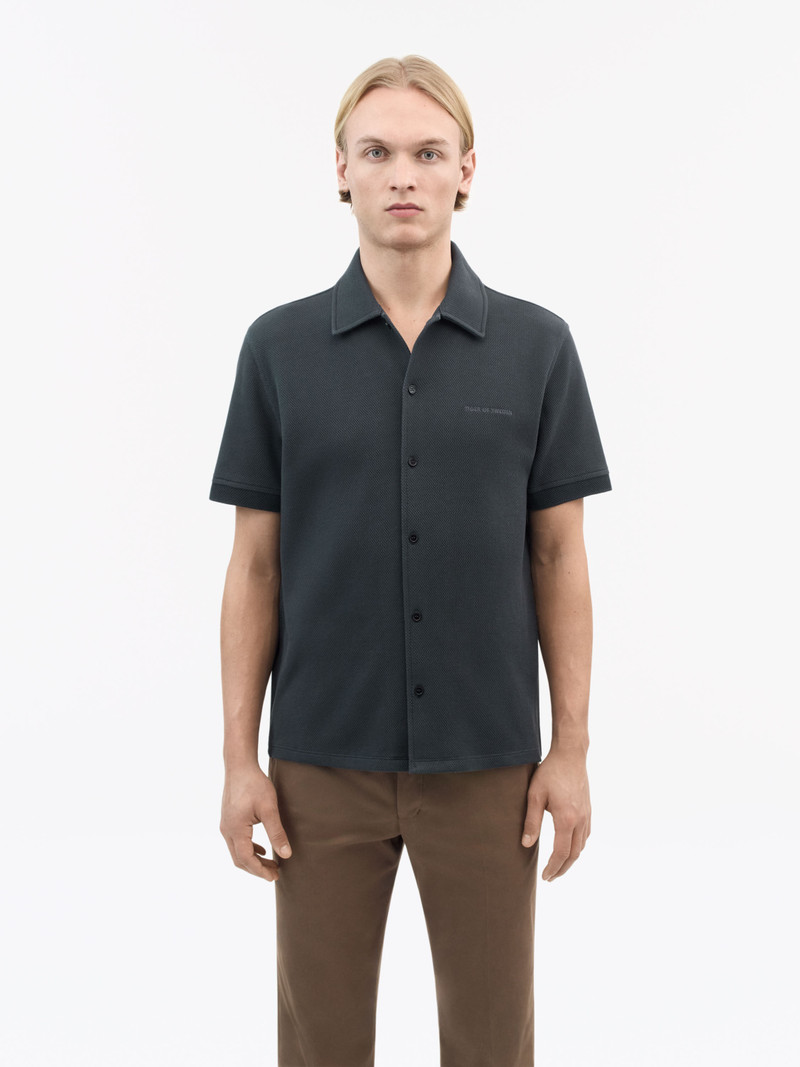 Saint Cotton Piqué Polo Shirt 3