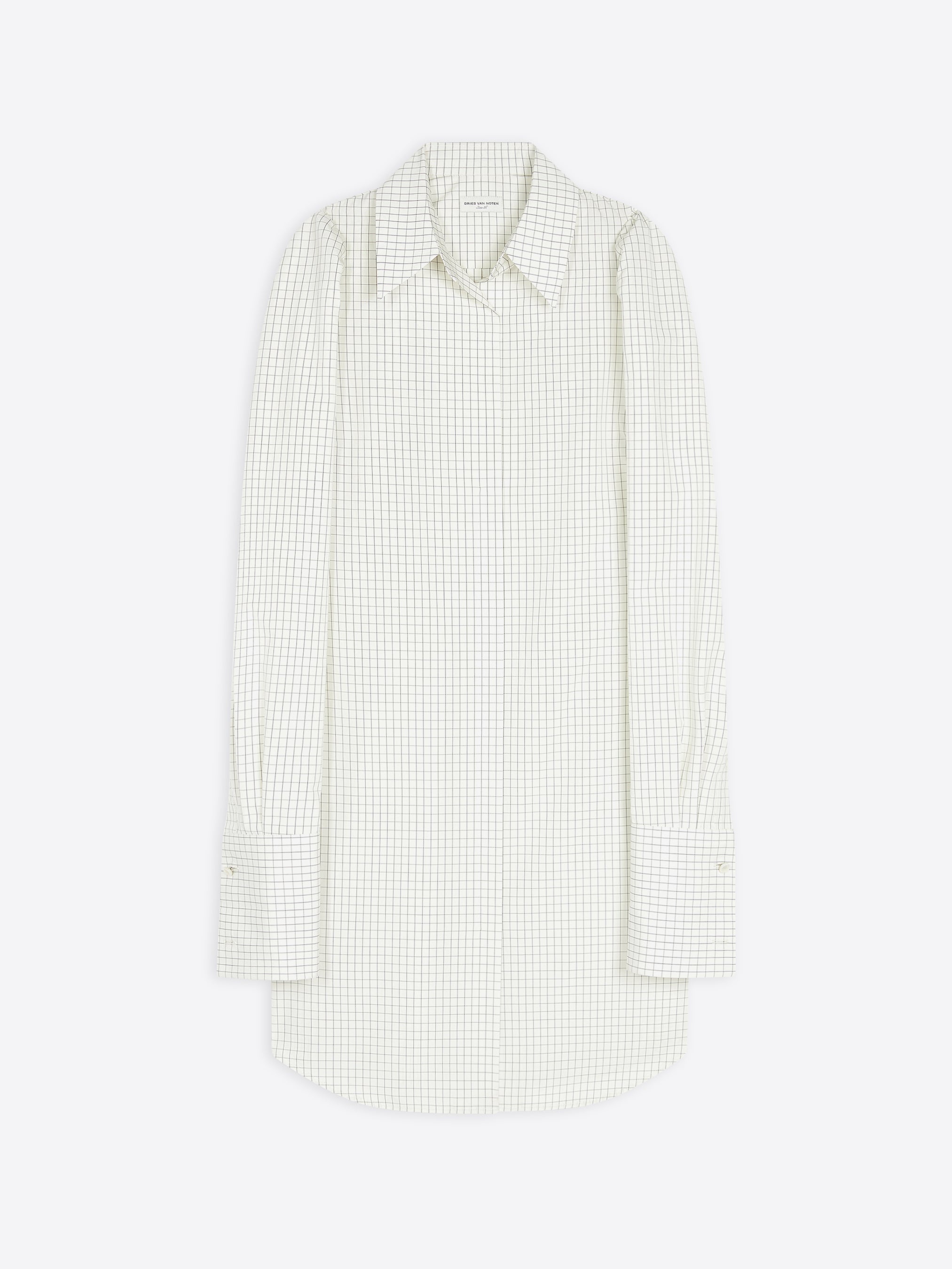 COTTON POPLIN DRESS - 1