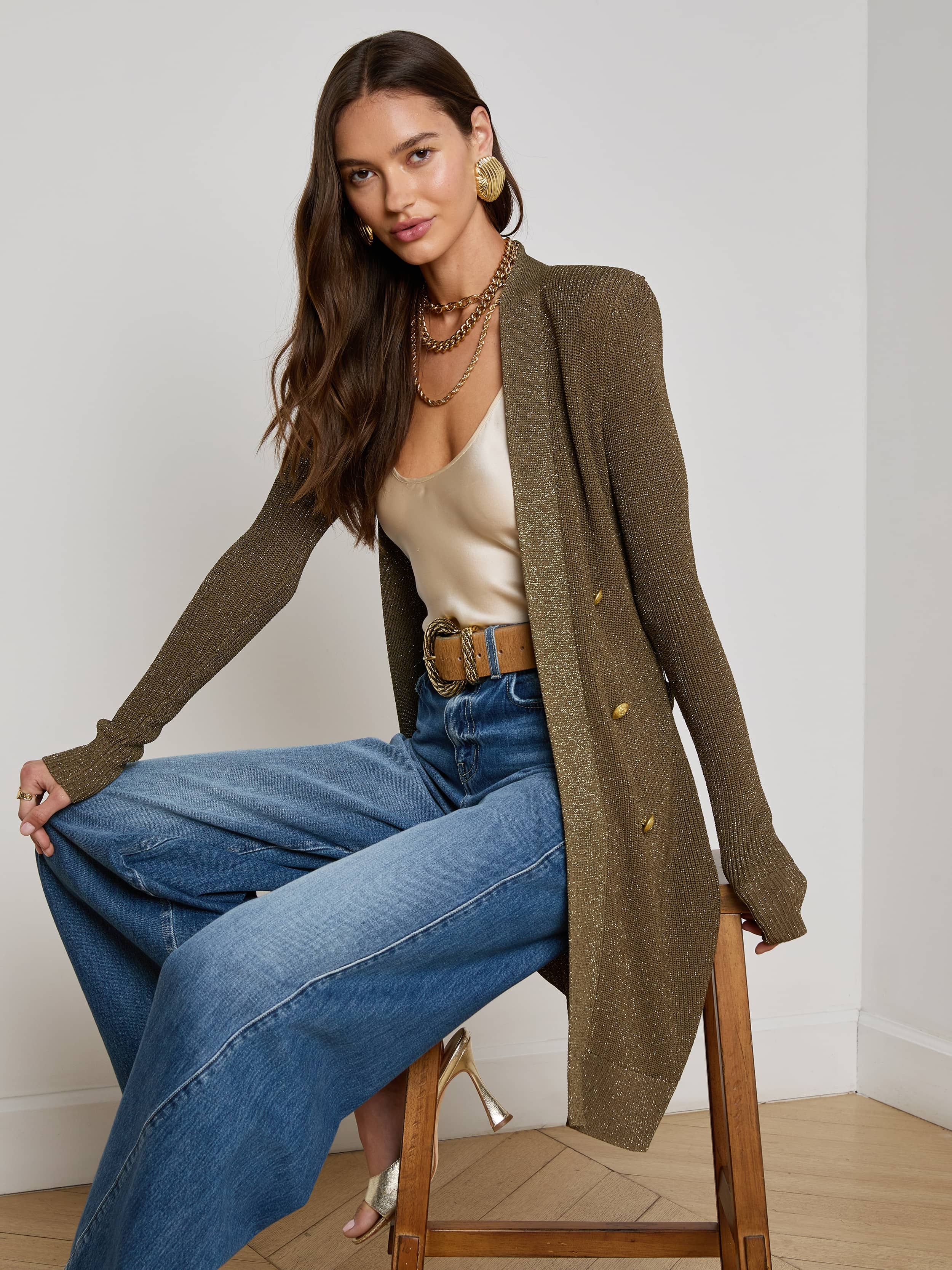 Noe Double-Breasted Cardigan - 3