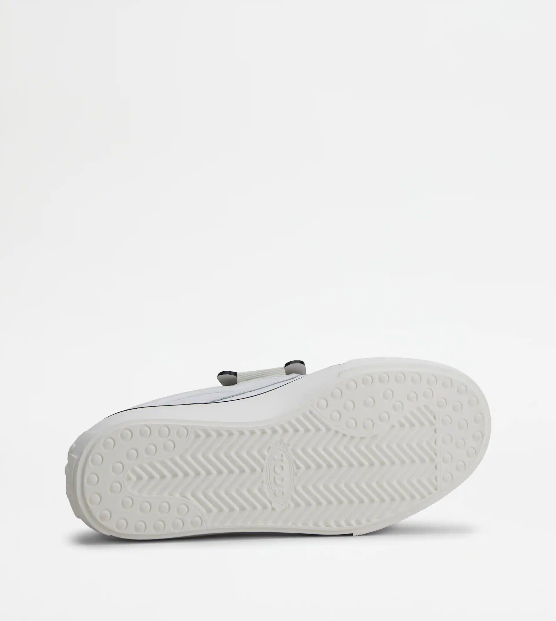 TOD'S SLIP ON SHOES IN LEATHER - WHITE - 6