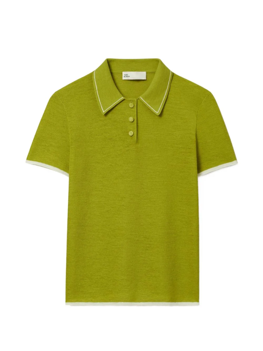 wool polo top - 1
