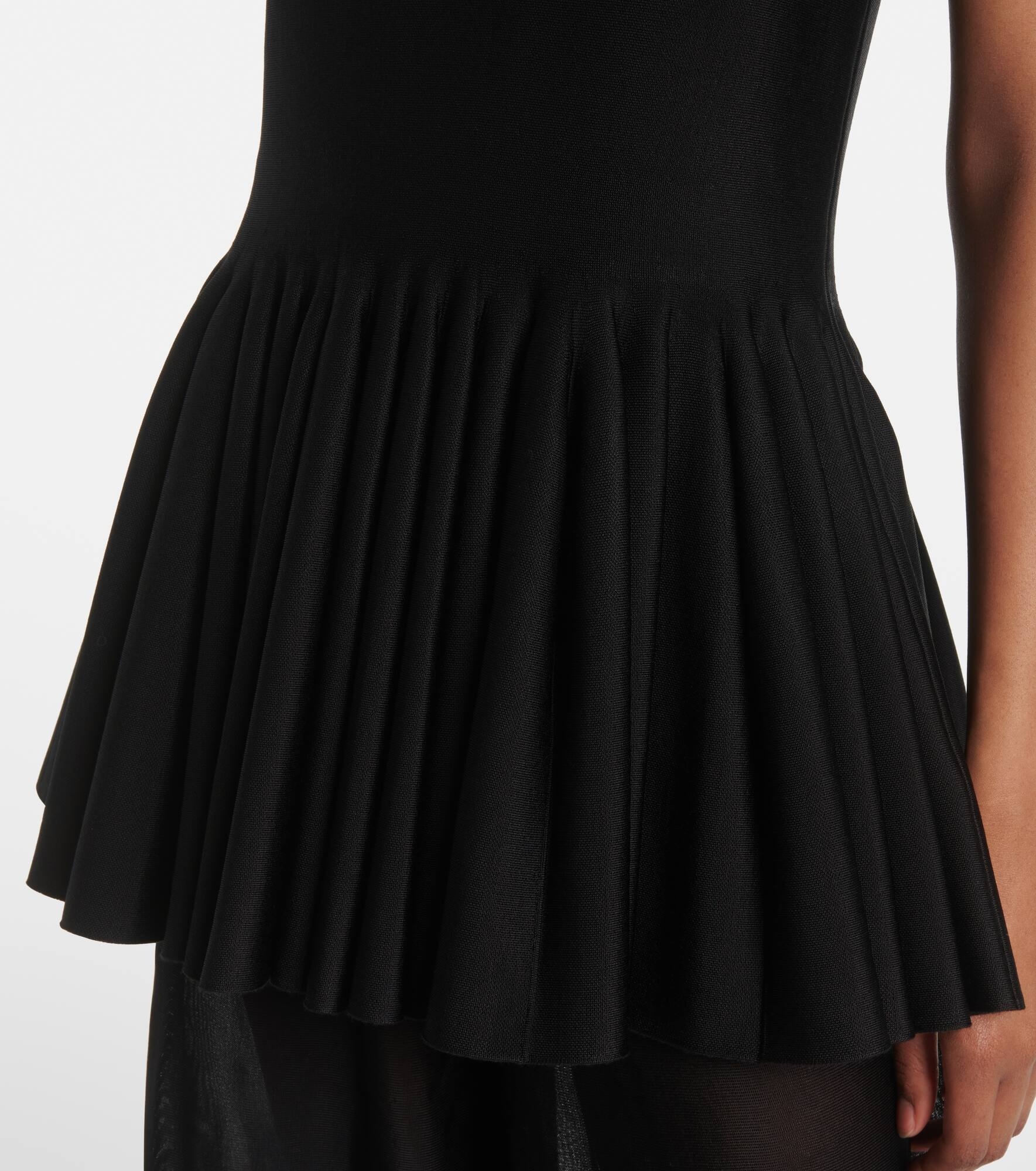 Pleated turtleneck top - 5