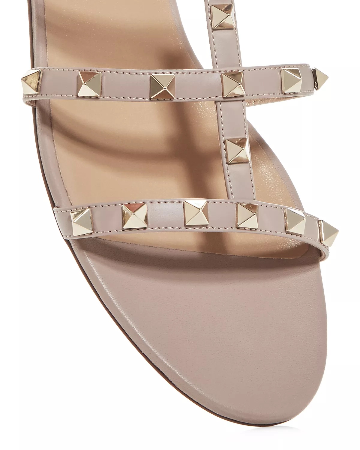 Women's Rockstud Slide Sandals - 6