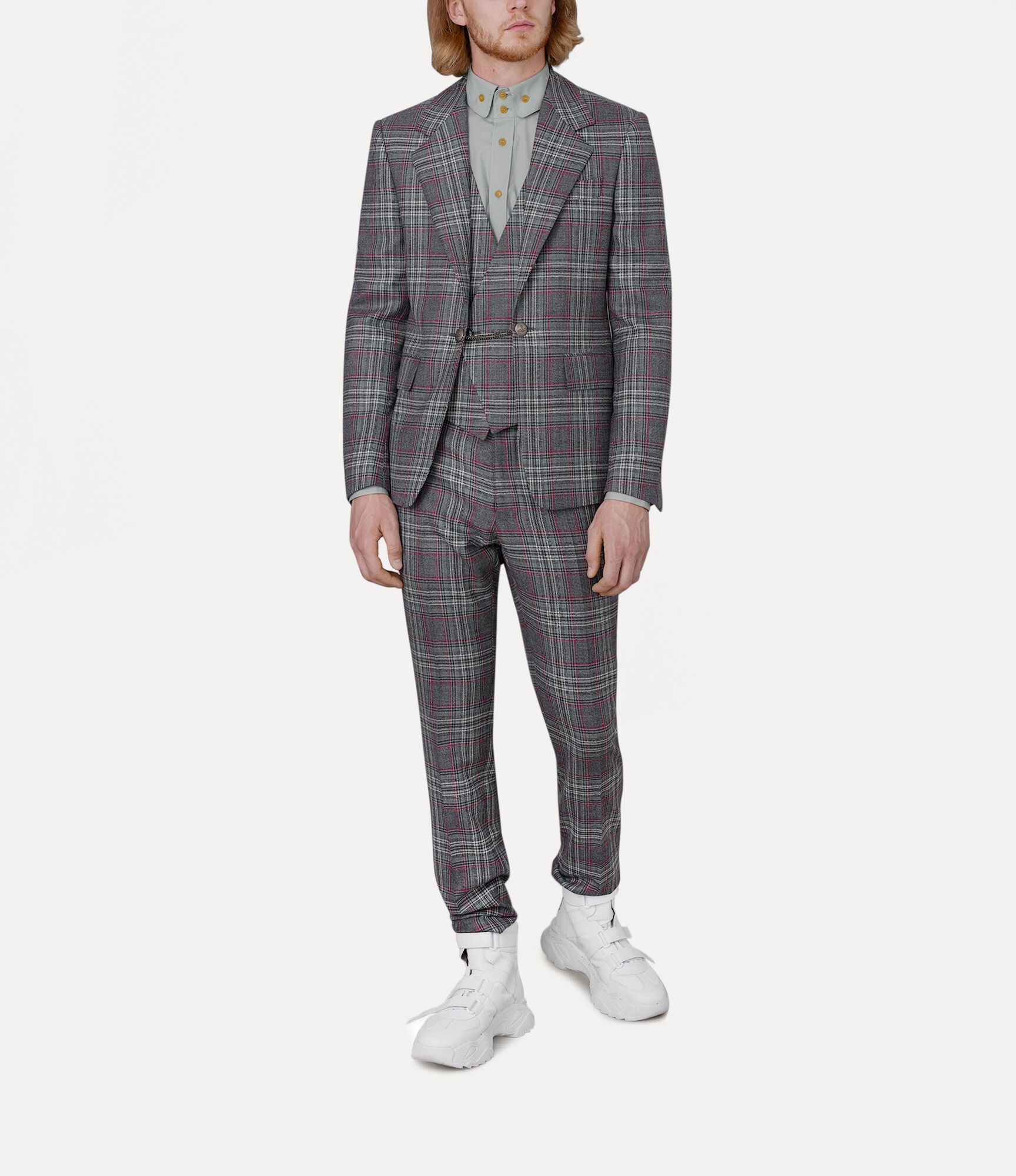 NEW WAISTCOAT JACKET TARTAN - 2