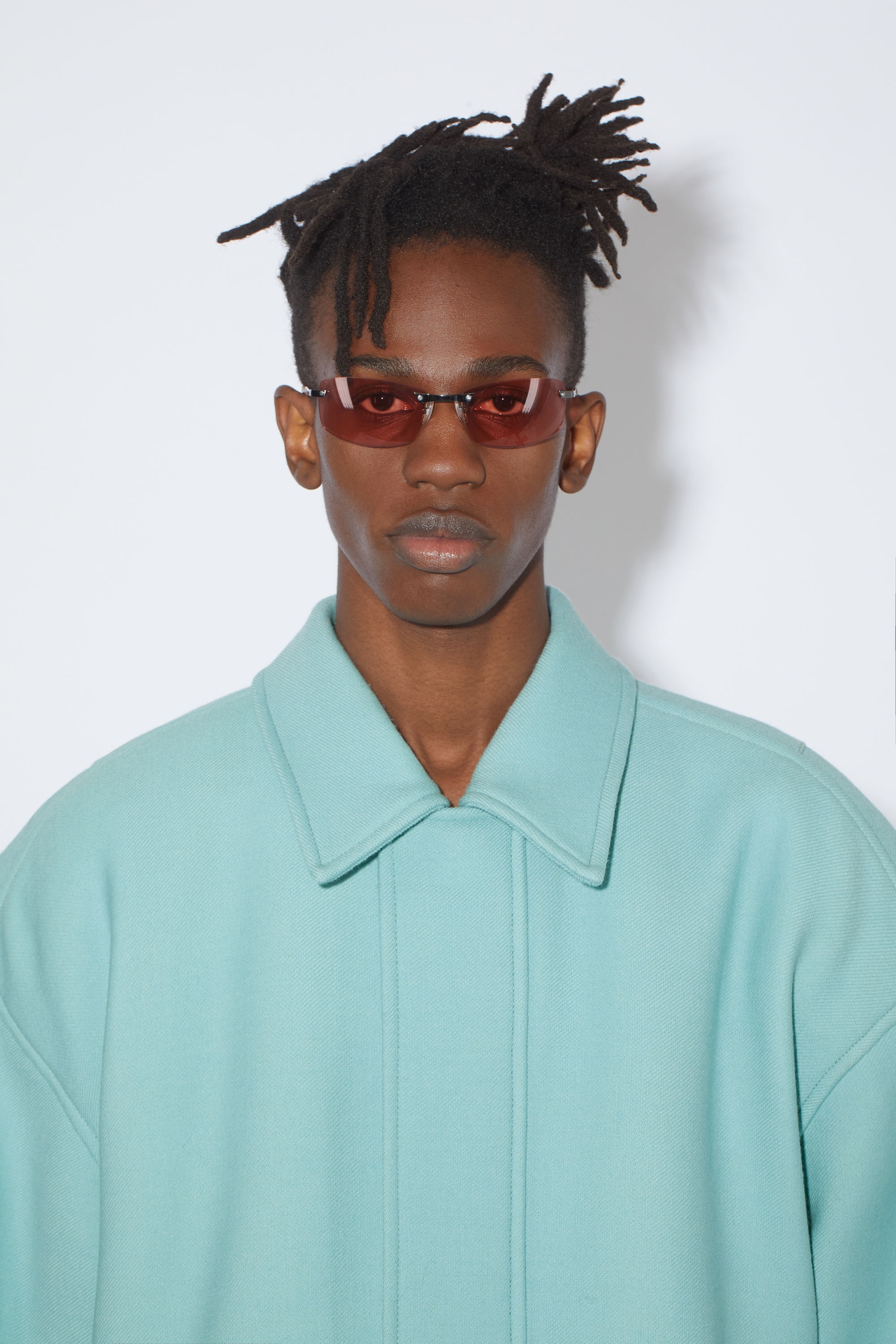 Logo bomber jacket - Pale jade - 6