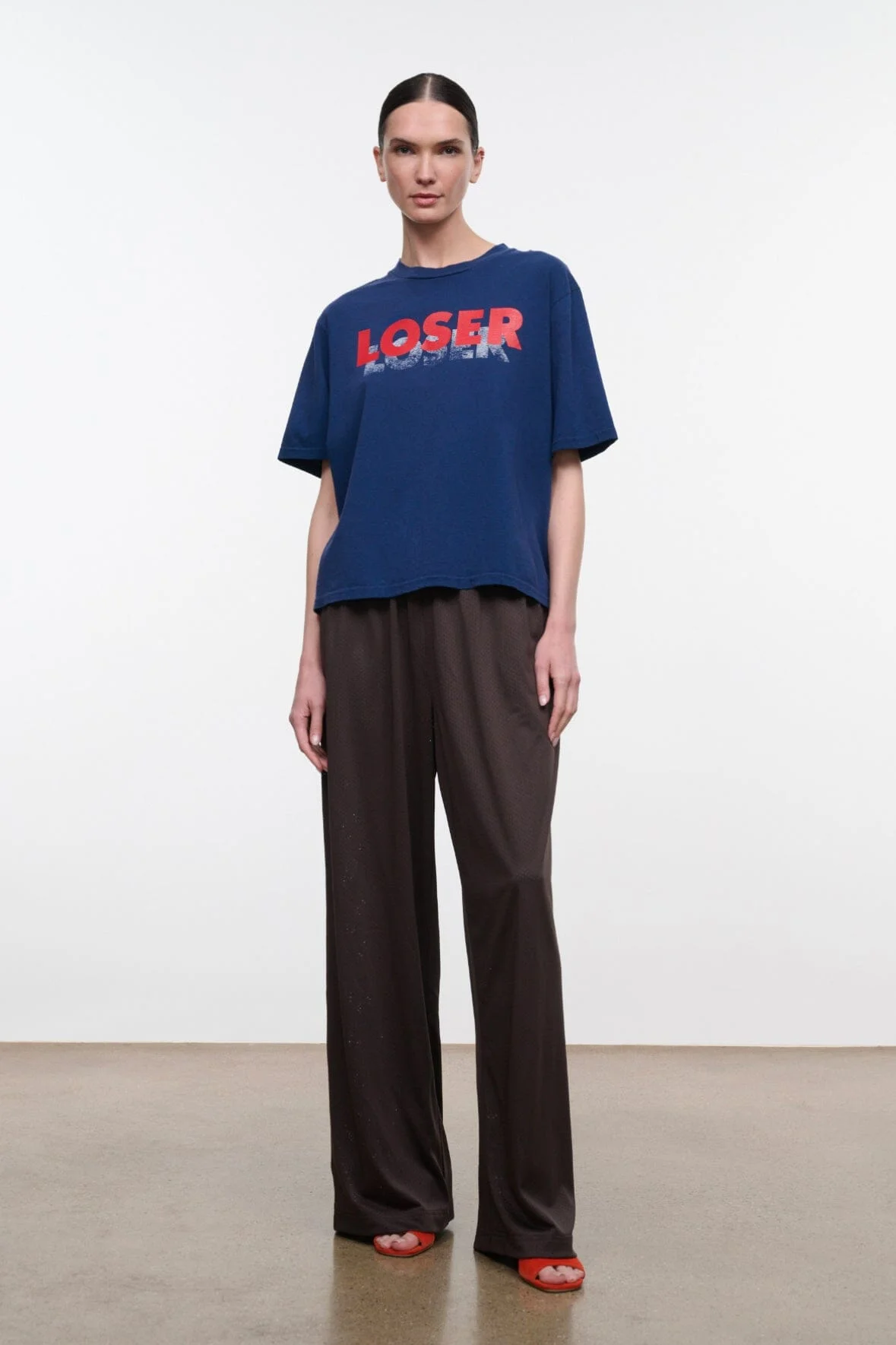 STAUD LIAM RELAXED TEE LOSER - 1