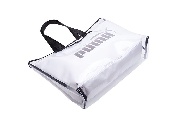 (WMNS) PUMA Core Twin Shopper Bag 'White' 076116-02 - 5