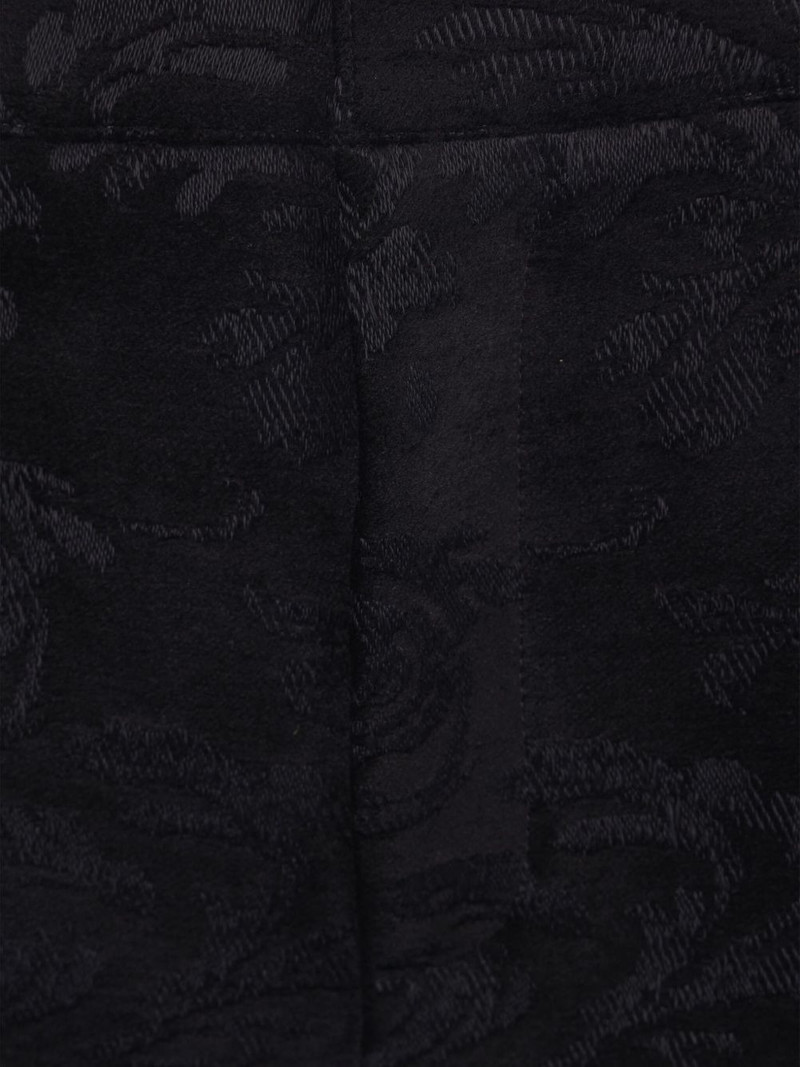 damask-pattern trousers 4