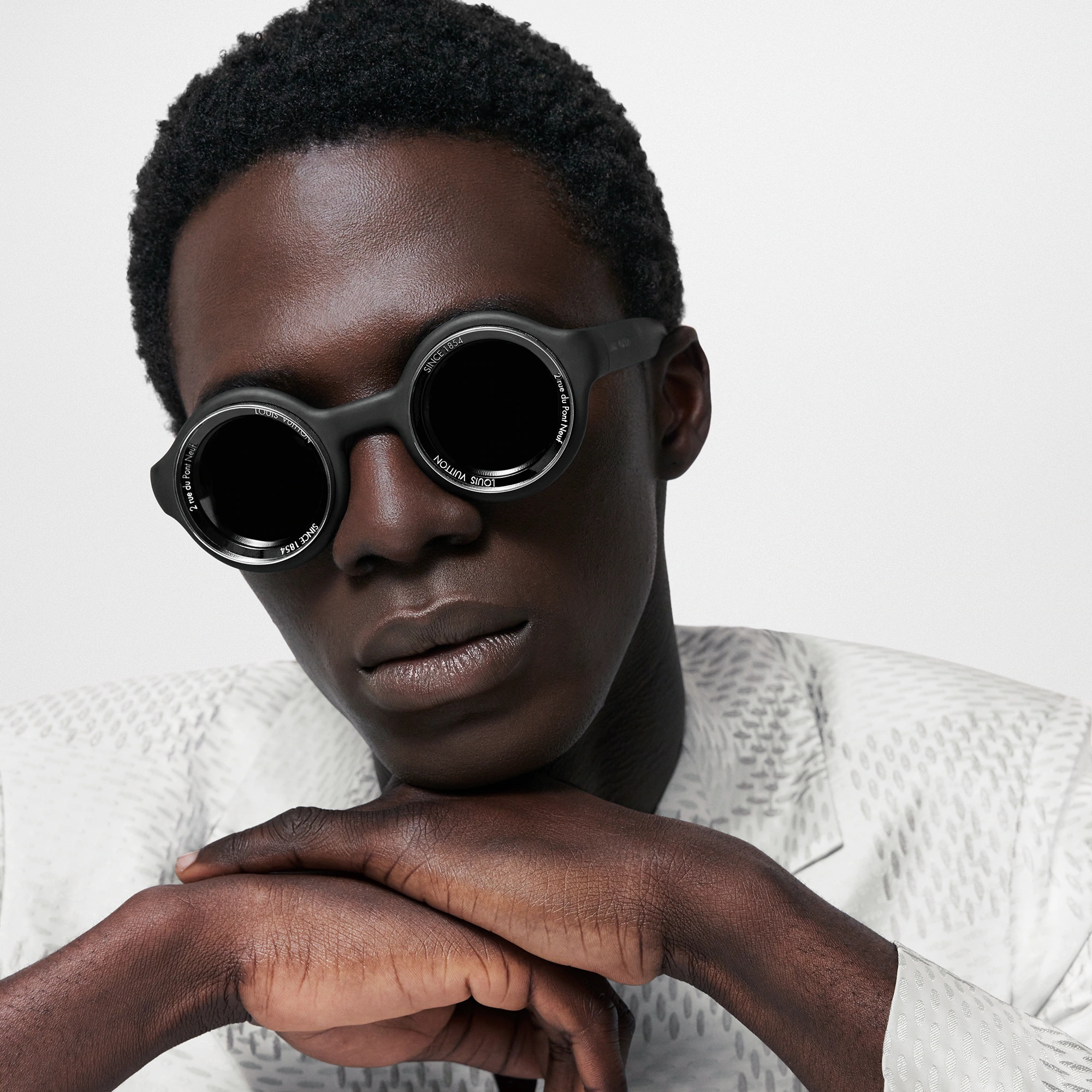 LV Super Vision Round Sunglasses - 6