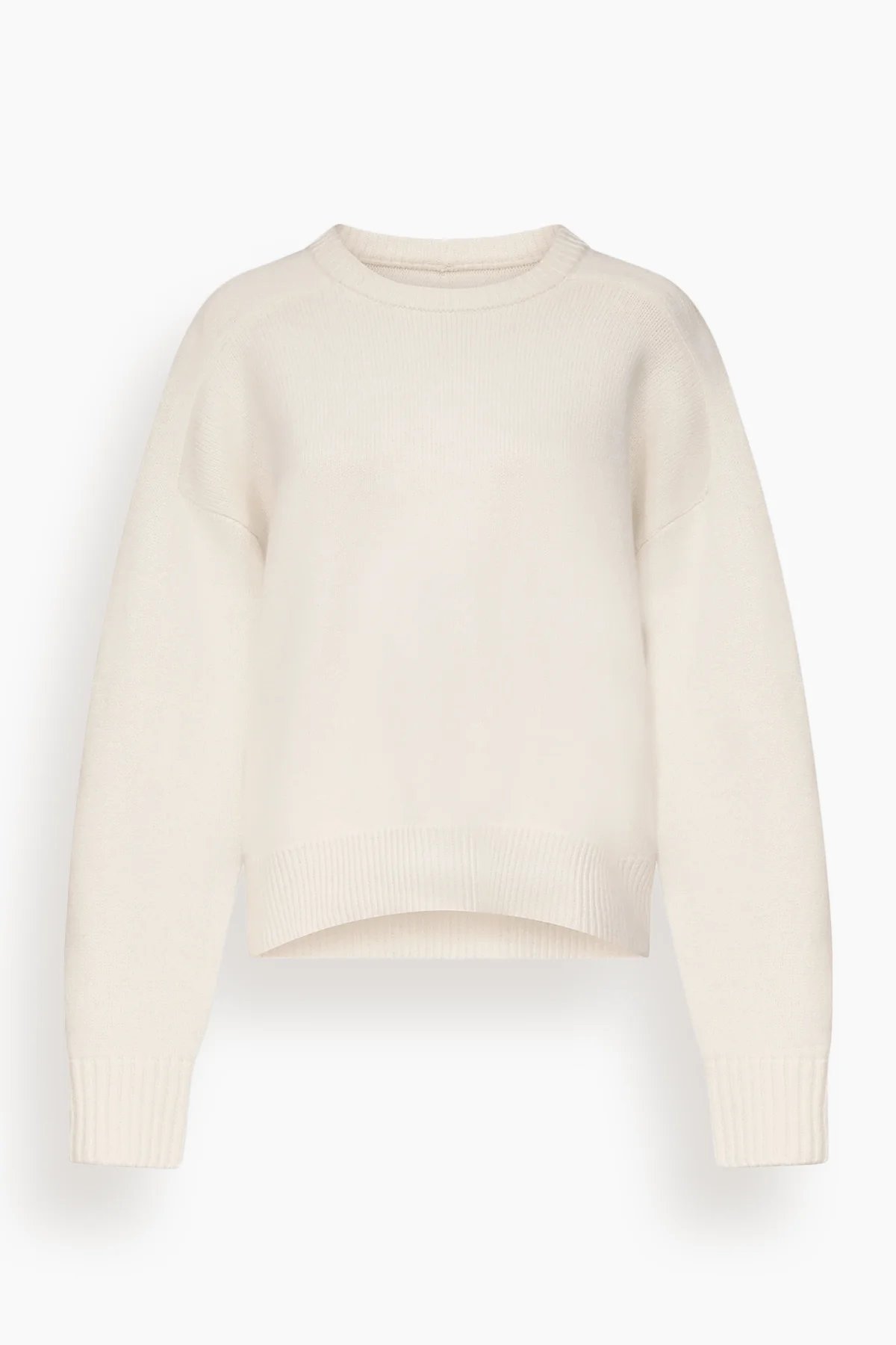 Breha Sweater with Piping in Ivory - 1