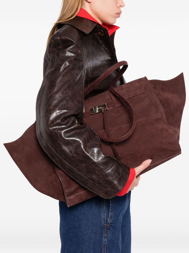 BENEDETTA BRUZZICHES leather tote bag outlook