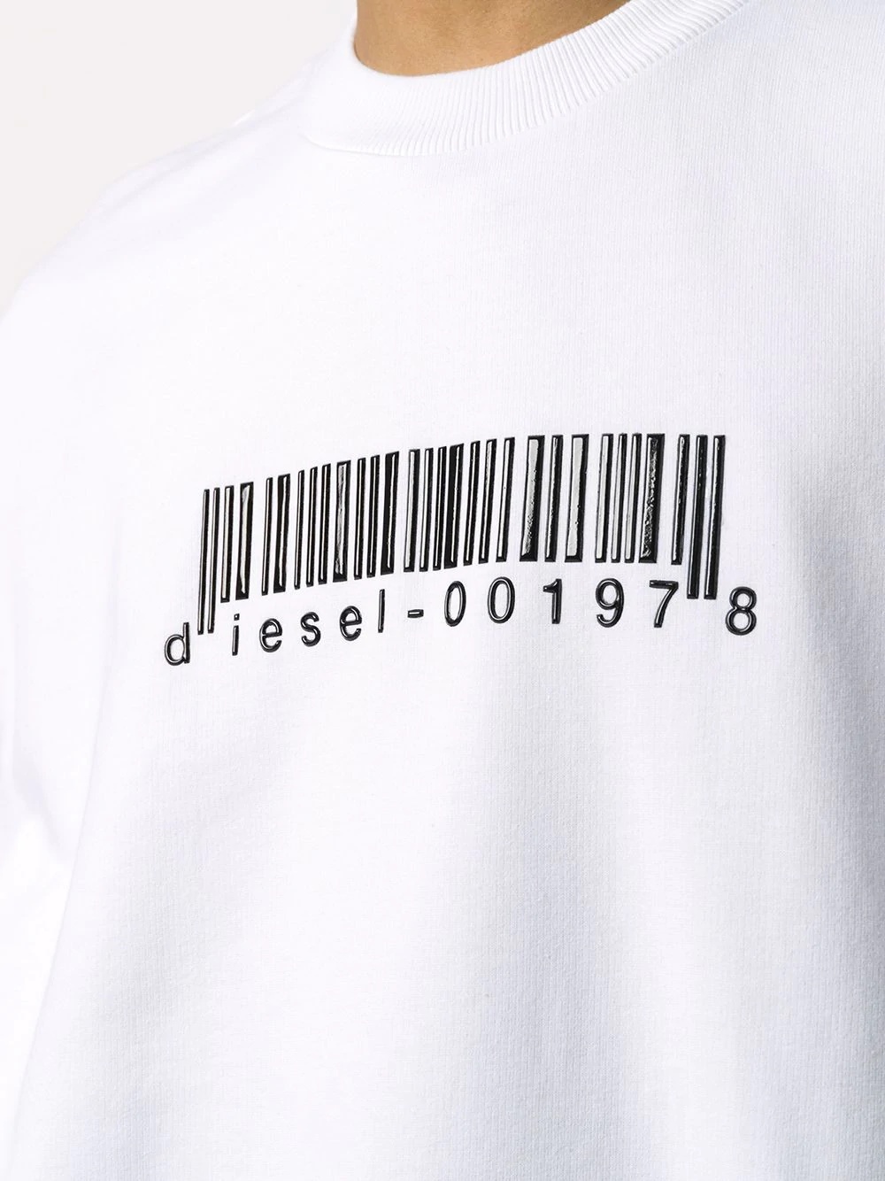 barcode logo T-shirt - 5