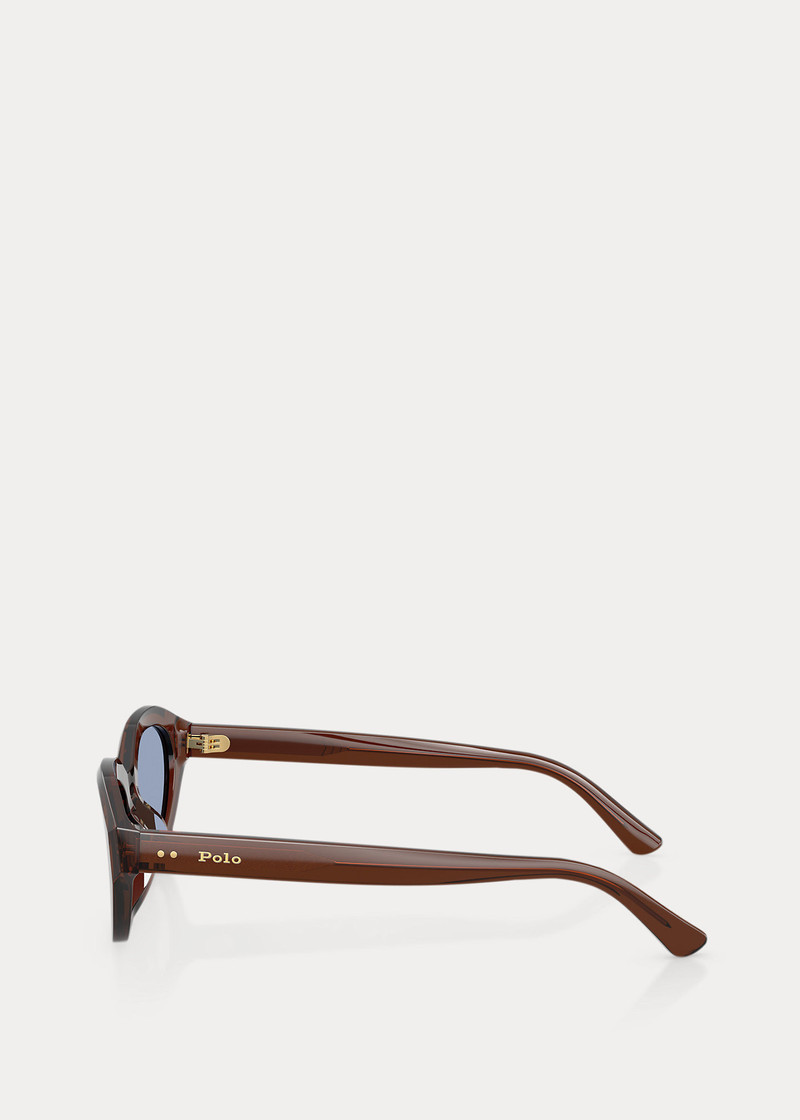 Polo Rectangle Cat-Eye Sunglasses 3