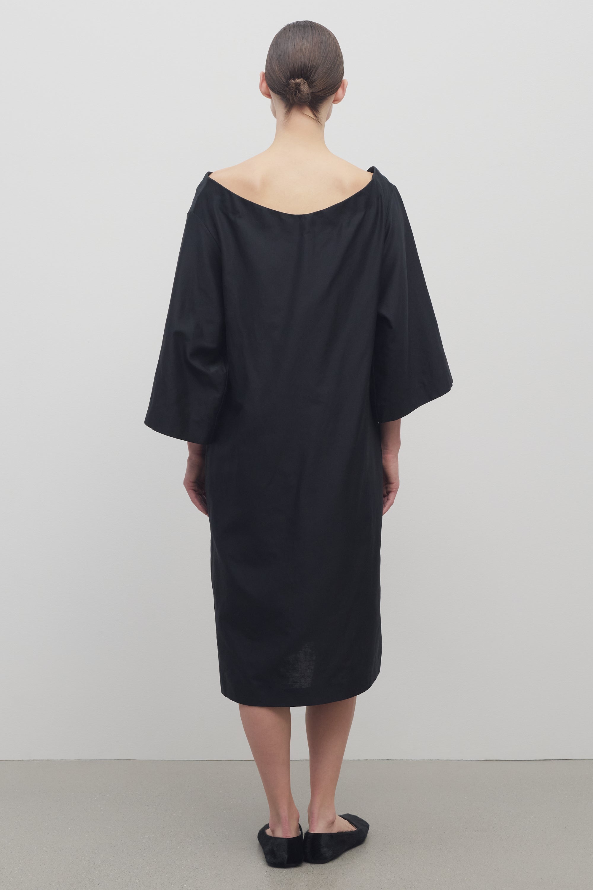 Miki Dress in Cotton and Silk - 5