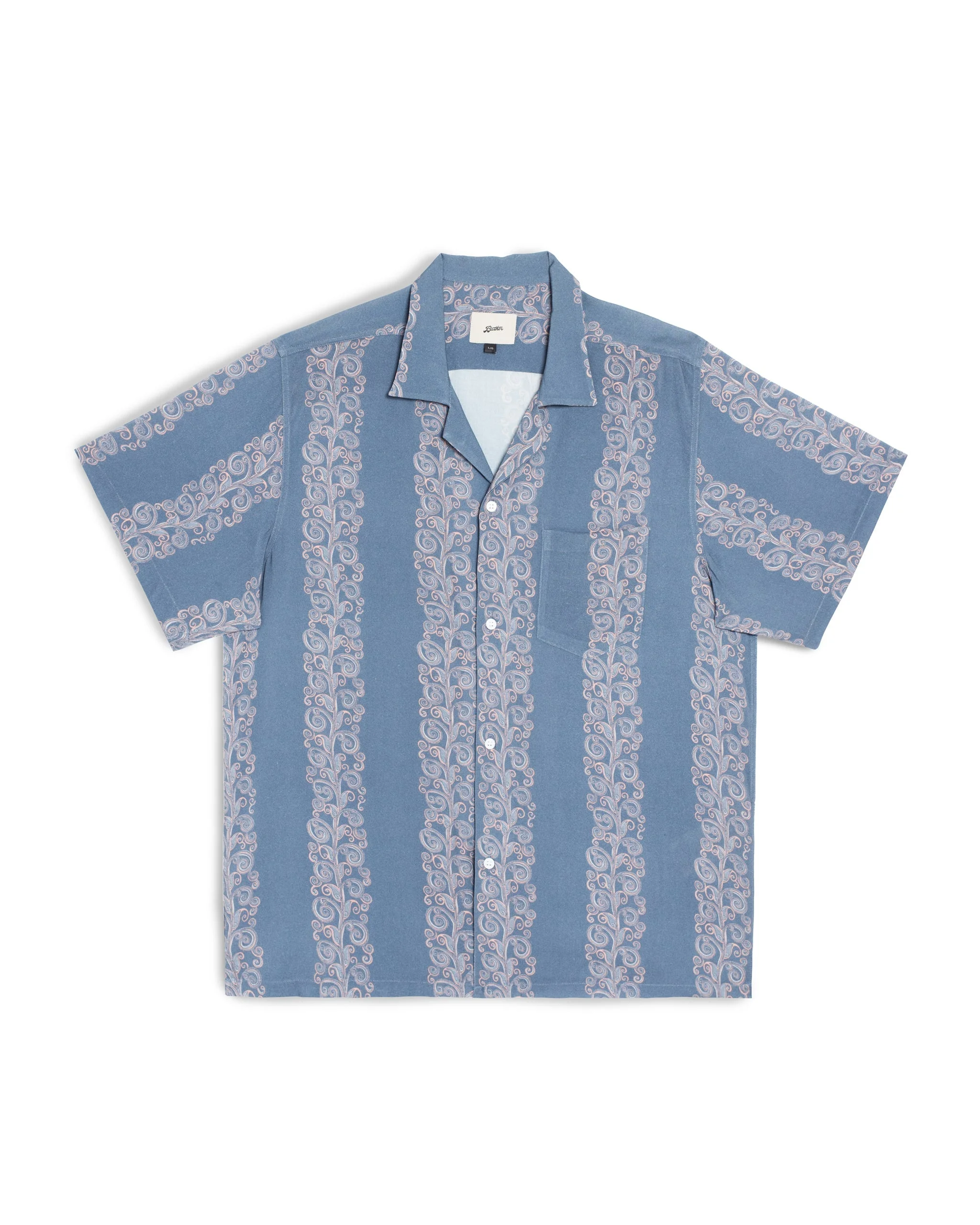 Coral Fiesta Camp Shirt - 1