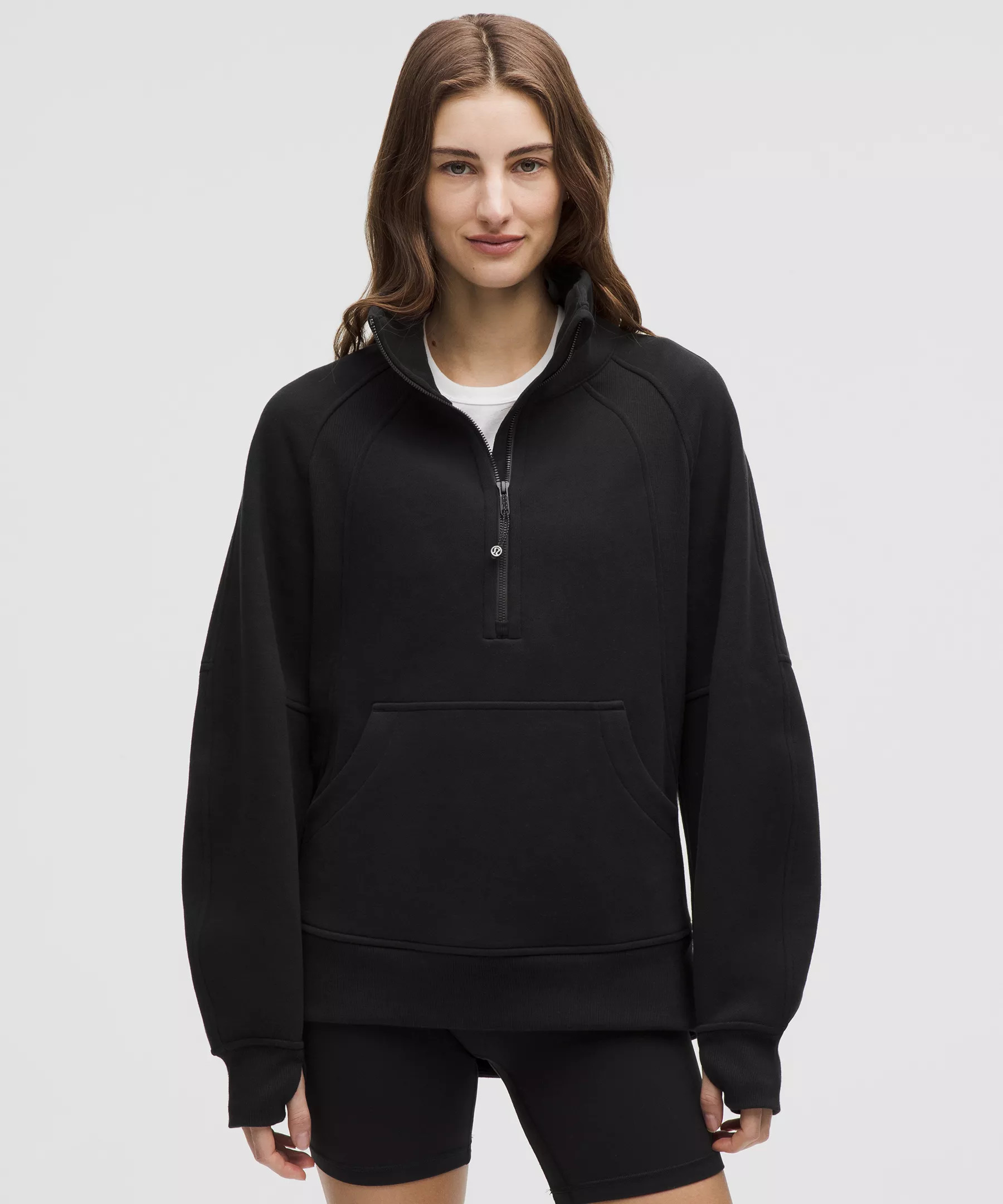 Scuba Oversized Funnel-Neck Half Zip *Long - 1
