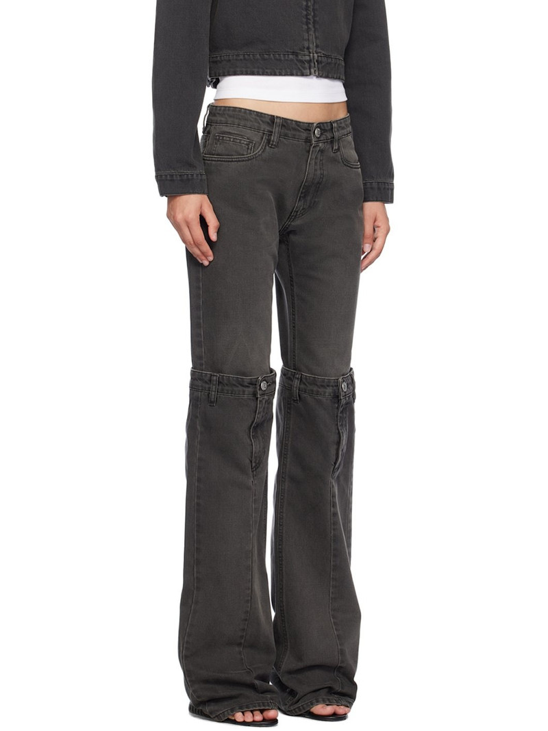 COPERNI Gray Open Knee Jeans outlook