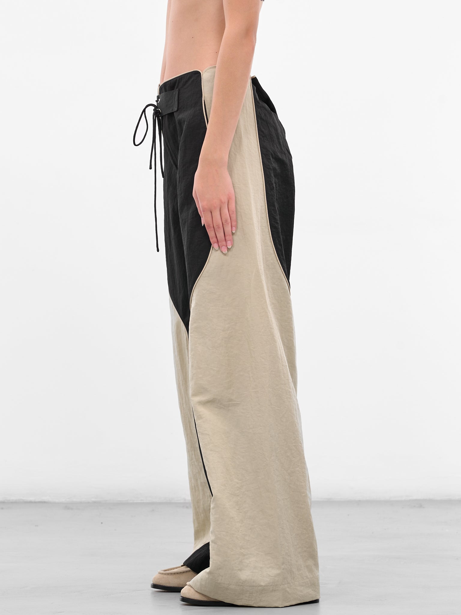 Hudson Boardie Contrast Silk Trousers - 2
