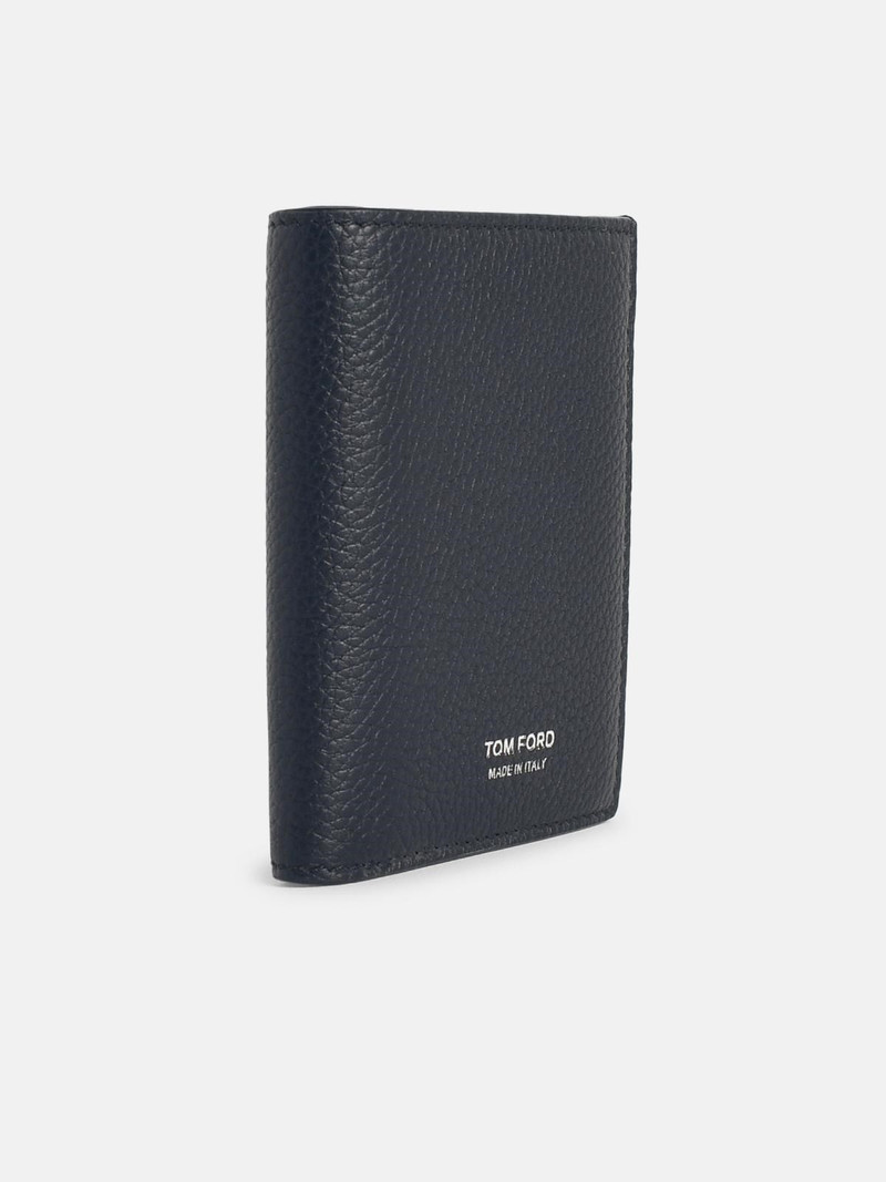 TOM FORD BLACK LEATHER CARDHOLDER outlook
