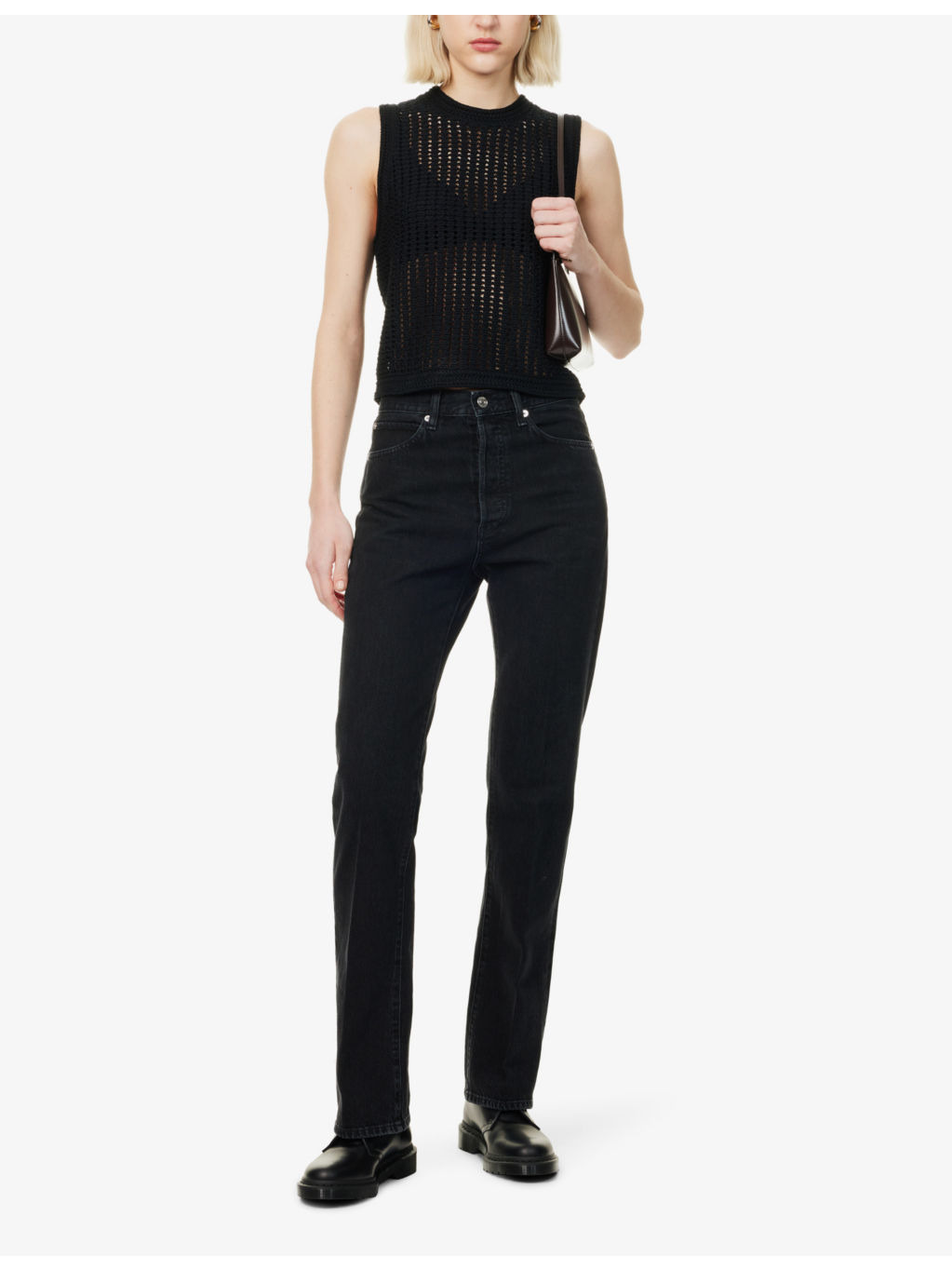 The Vertical Straight-Leg Denim Jeans - 2