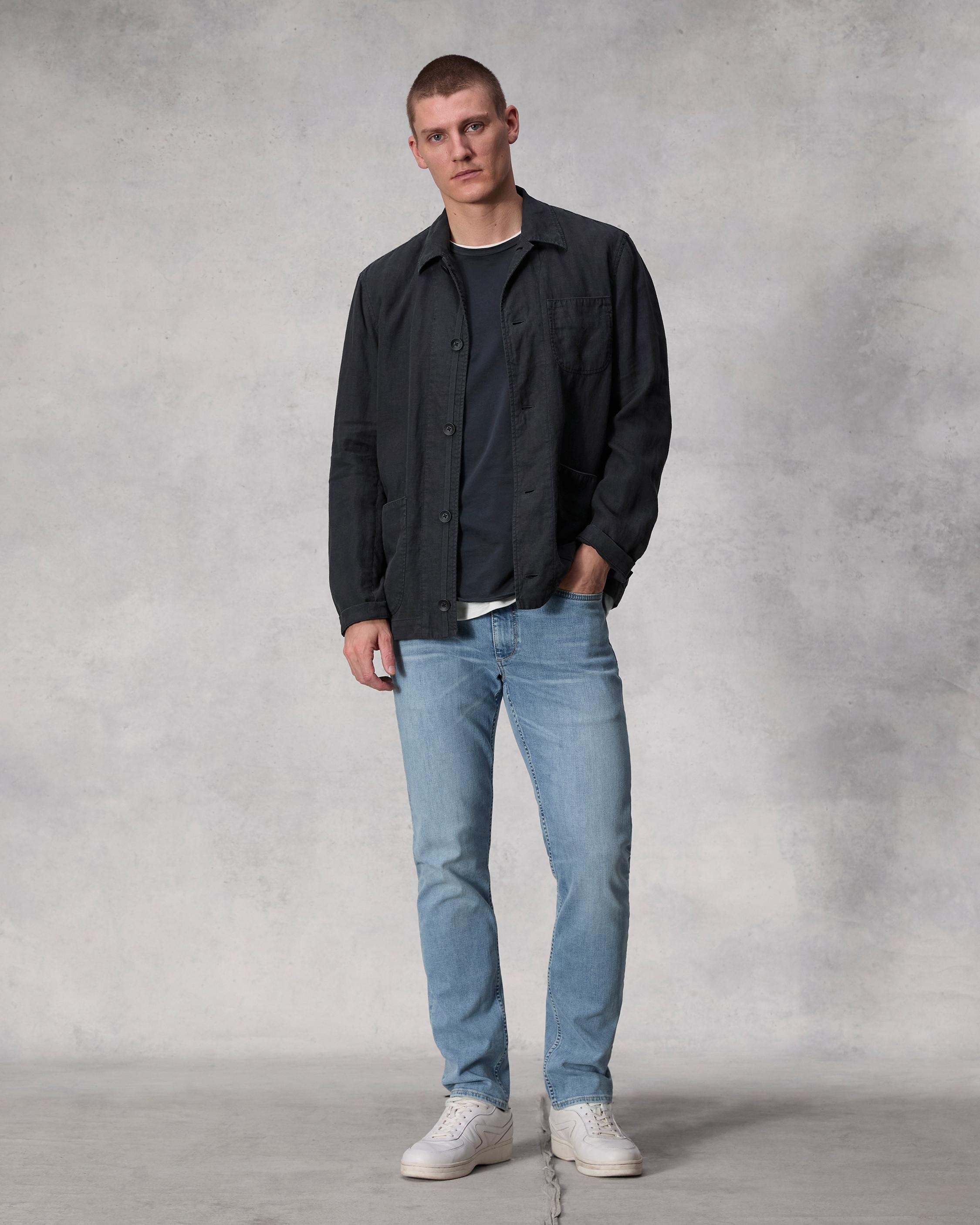 Evan Linen Chore Jacket - 3