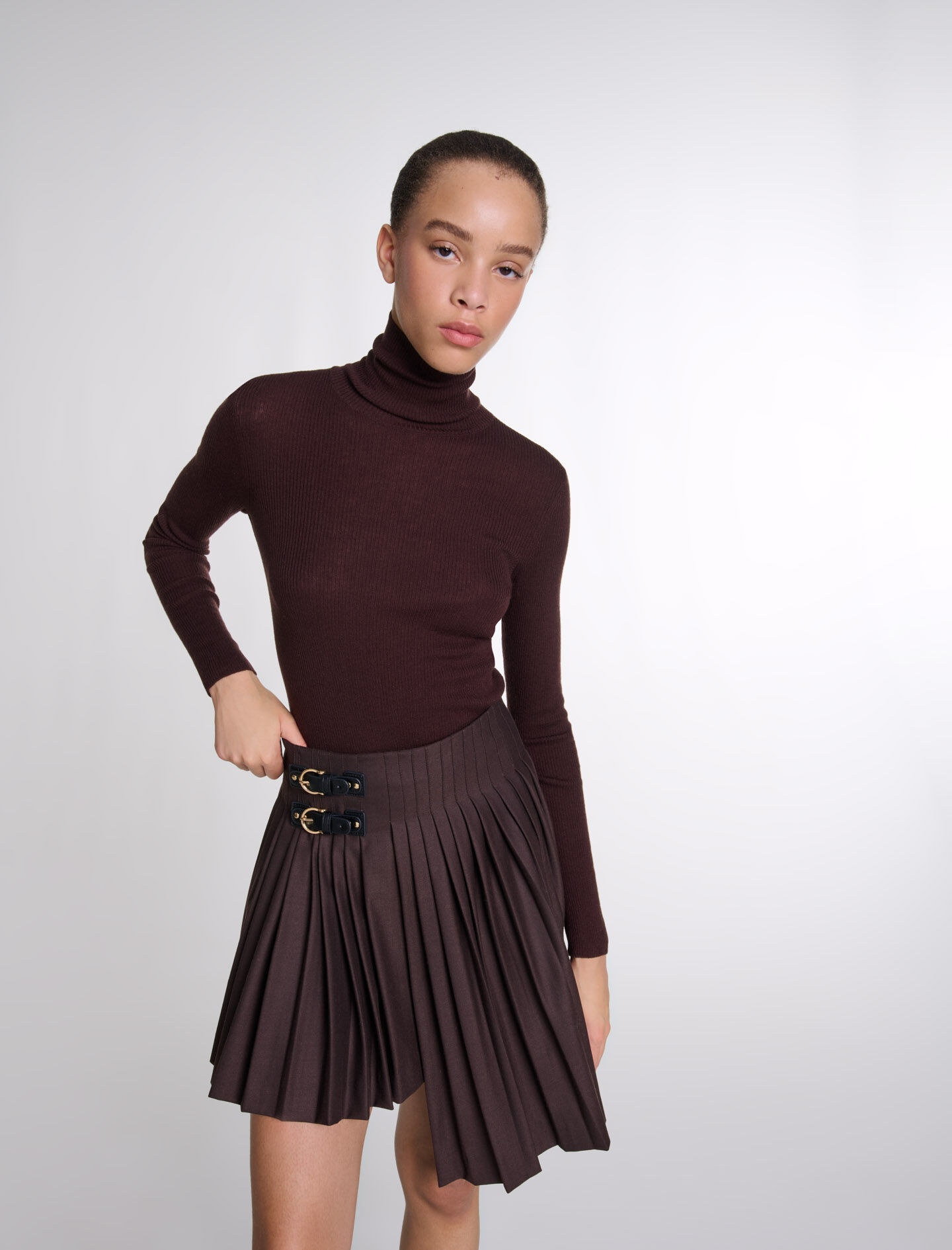 Wool and silk jumper - 5