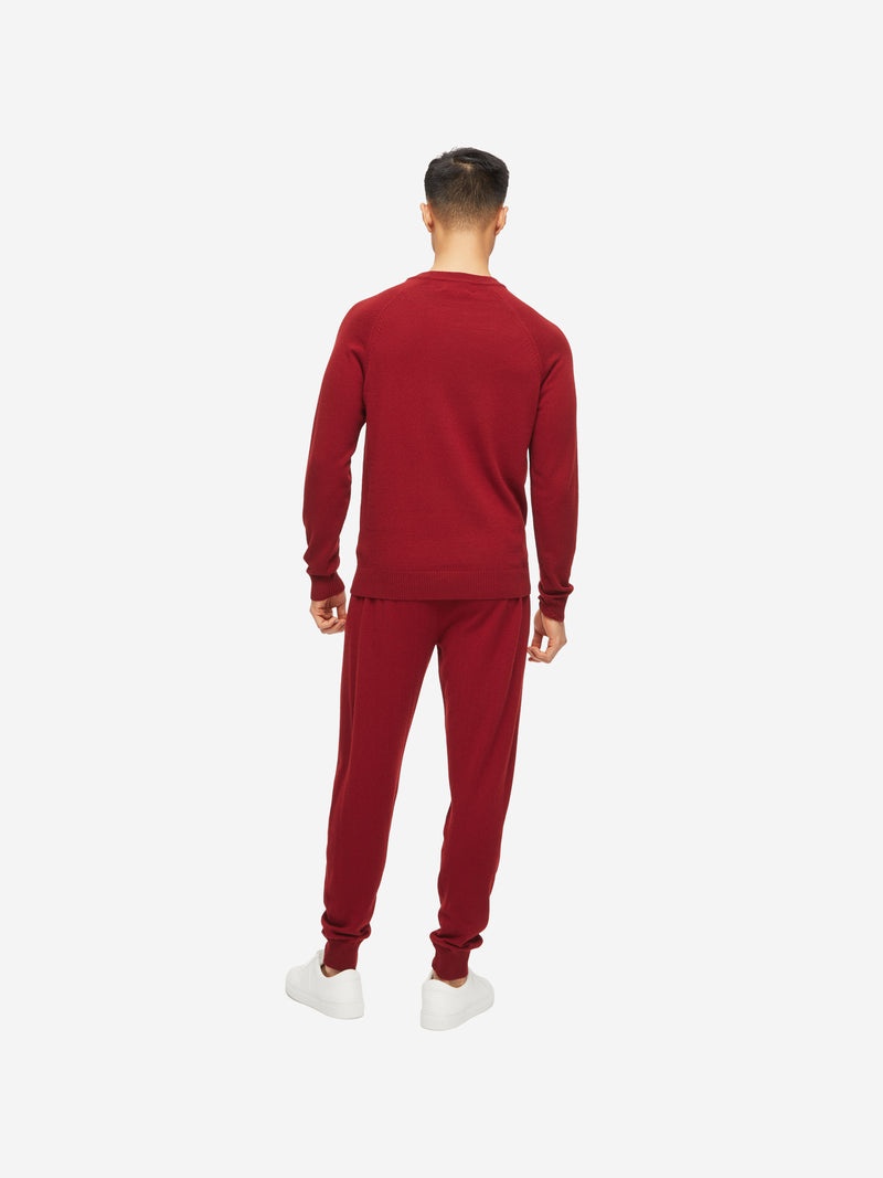 Men's Track Pants Finley Cashmere Ruby - 5