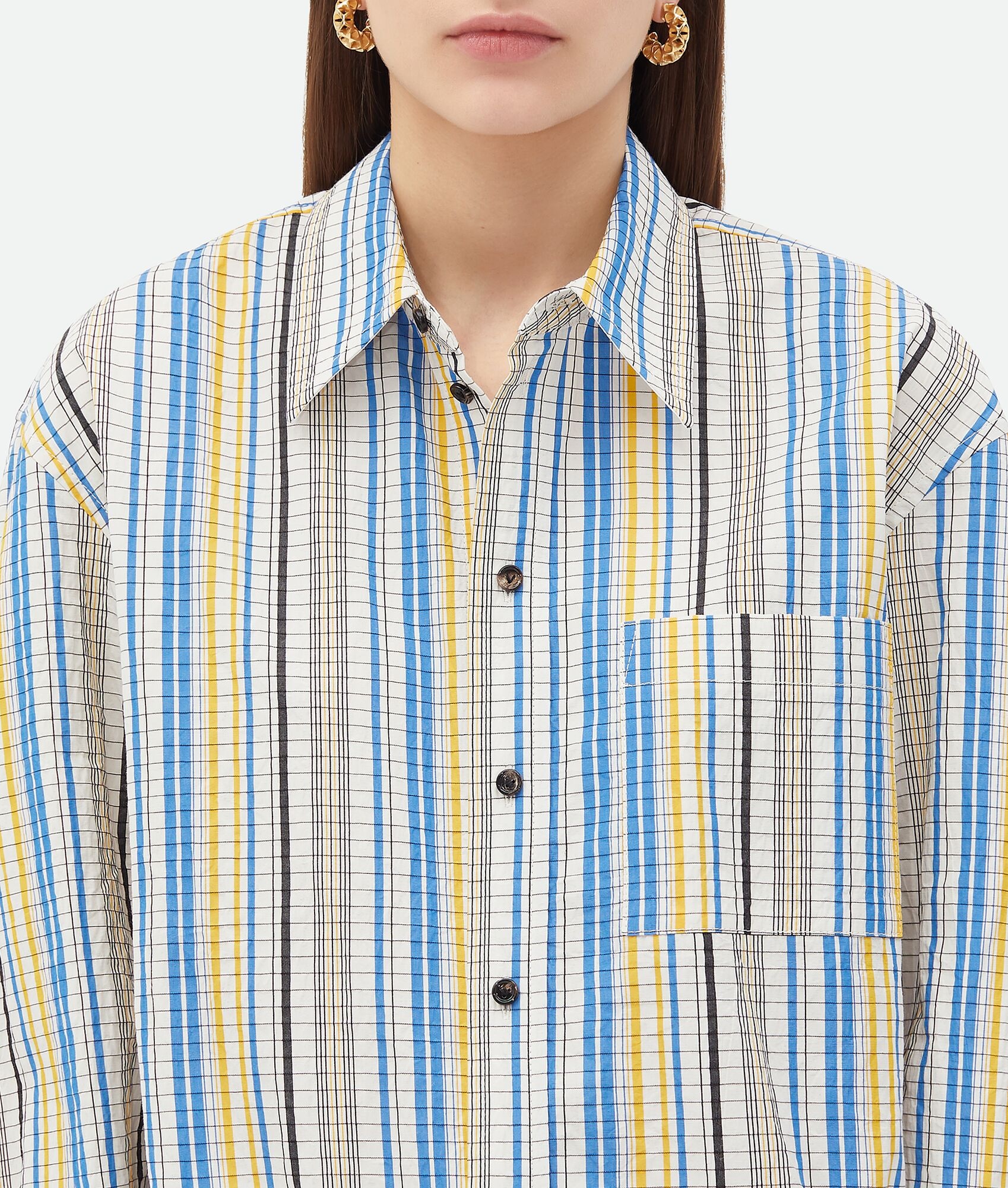 Checked Cotton Shirt - 4