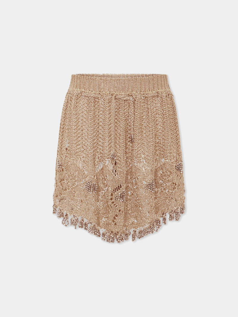 MINI SKIRT IN CROCHET 1
