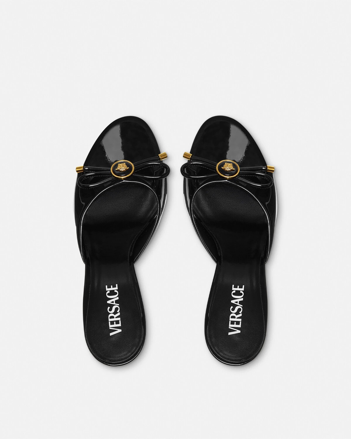 Opera Bow Patent Mules 85 mm - 5