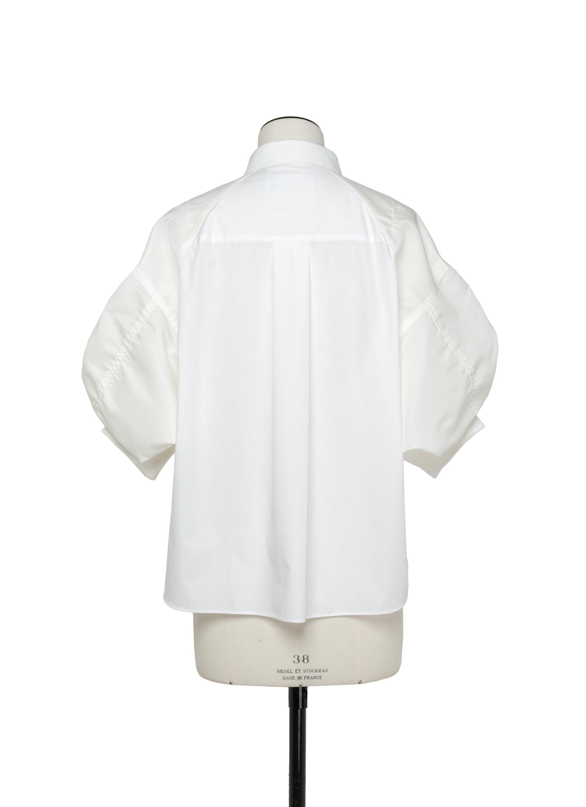 Cotton Poplin x Nylon Twill Shirt - 3