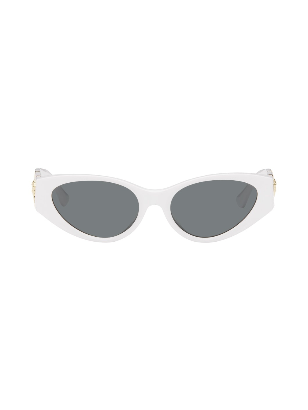 White Medusa Legend Cat-Eye Sunglasses - 1