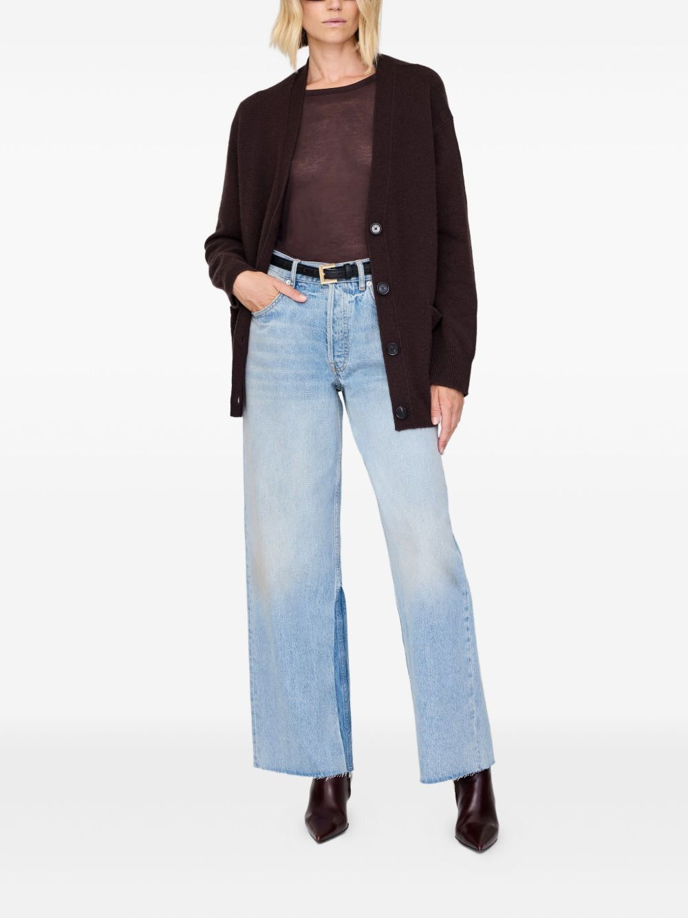 buttoned pocket cardigan - 2