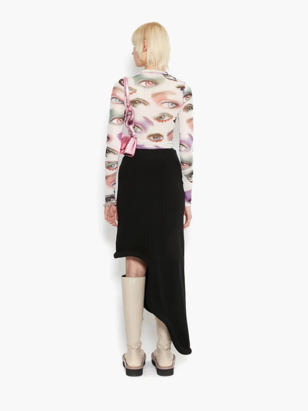 BUMPER-TUBE ASYMMETRIC SKIRT - 4