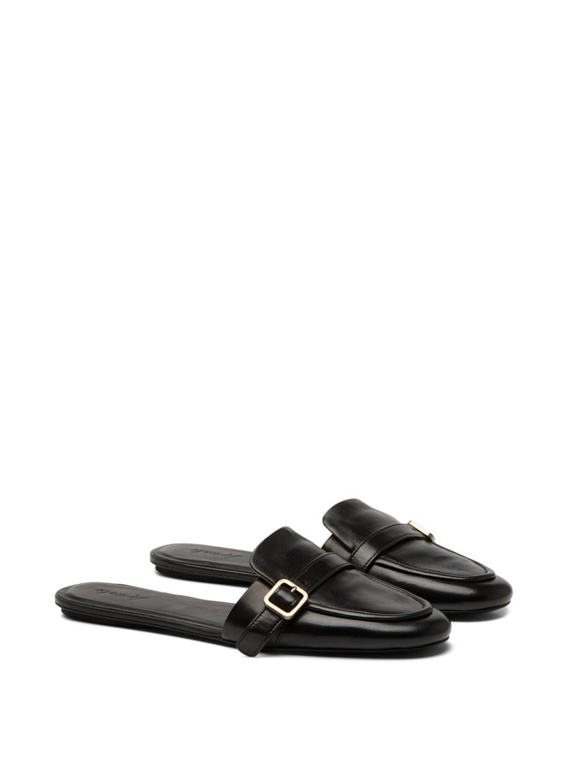 Marsèll buckled flat mules outlook