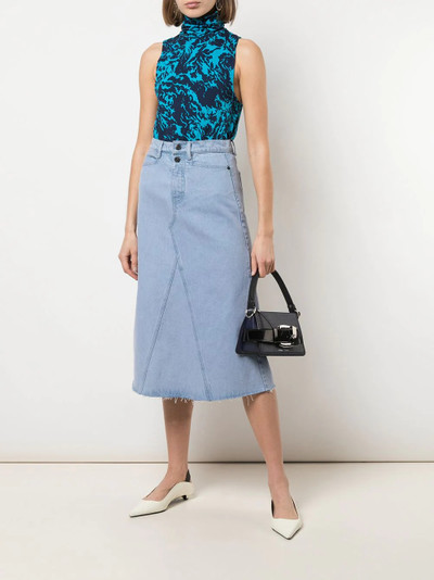 Proenza Schouler A-line denim skirt outlook